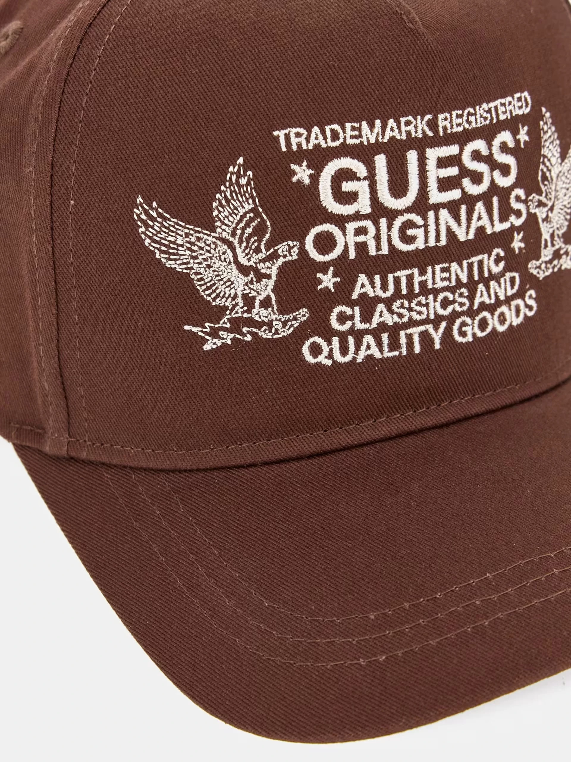 Guess GO TRADEMARK TRUCKER HAT Erkek Kahverengi Şapka M5GZ14WO07T-A118