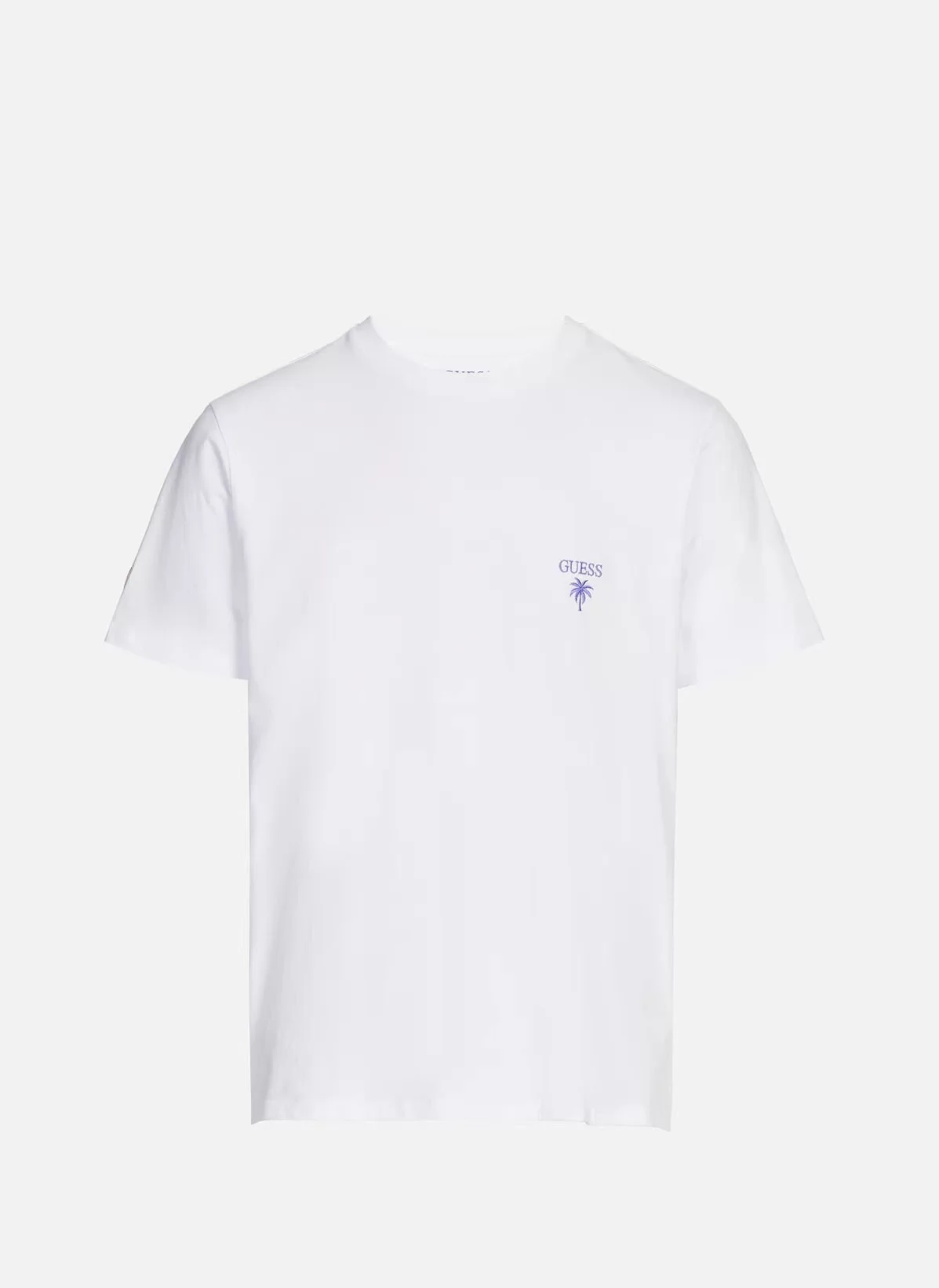 Guess SS CN GD PALM TEE Erkek Beyaz T-shirt F5GI09KA260-G011