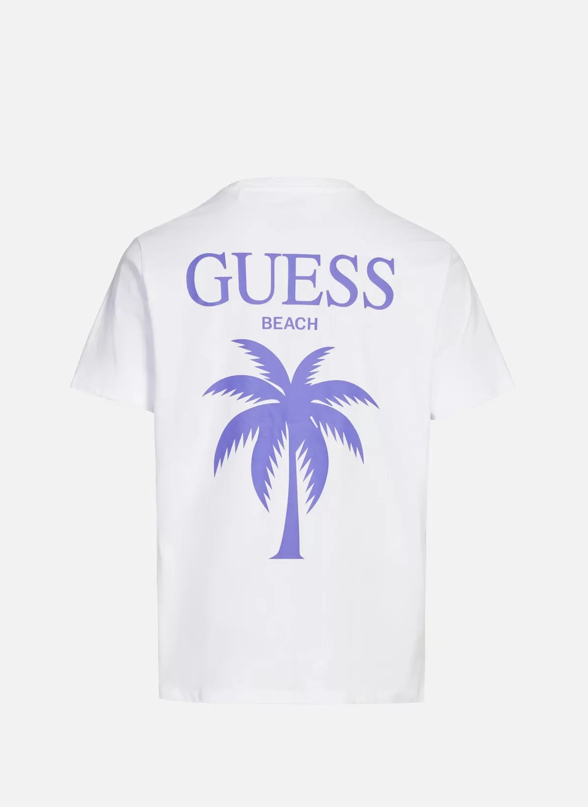 Guess SS CN GD PALM TEE Erkek Beyaz T-shirt F5GI09KA260-G011