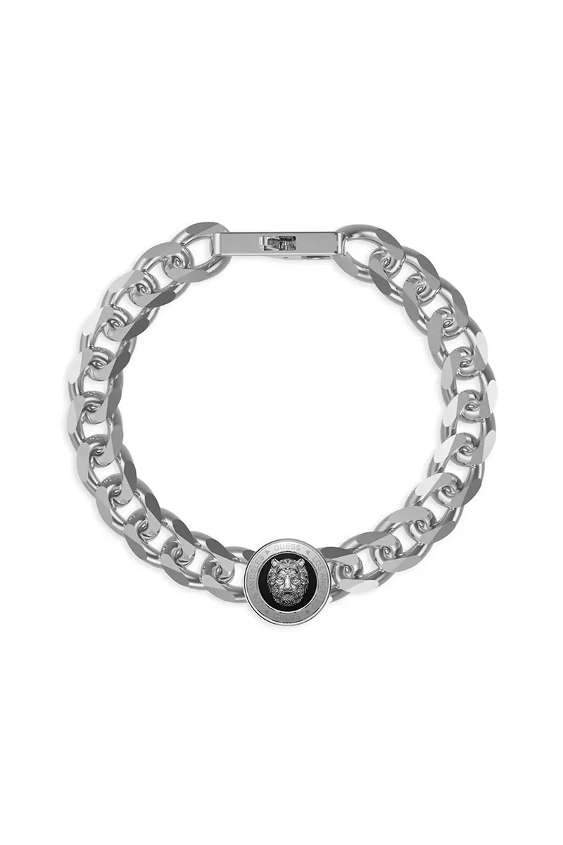 Guess JUMB01/309JW/STBK/S Erkek Metalik Gri Bileklik JGUJUMB01309JWSTBKS