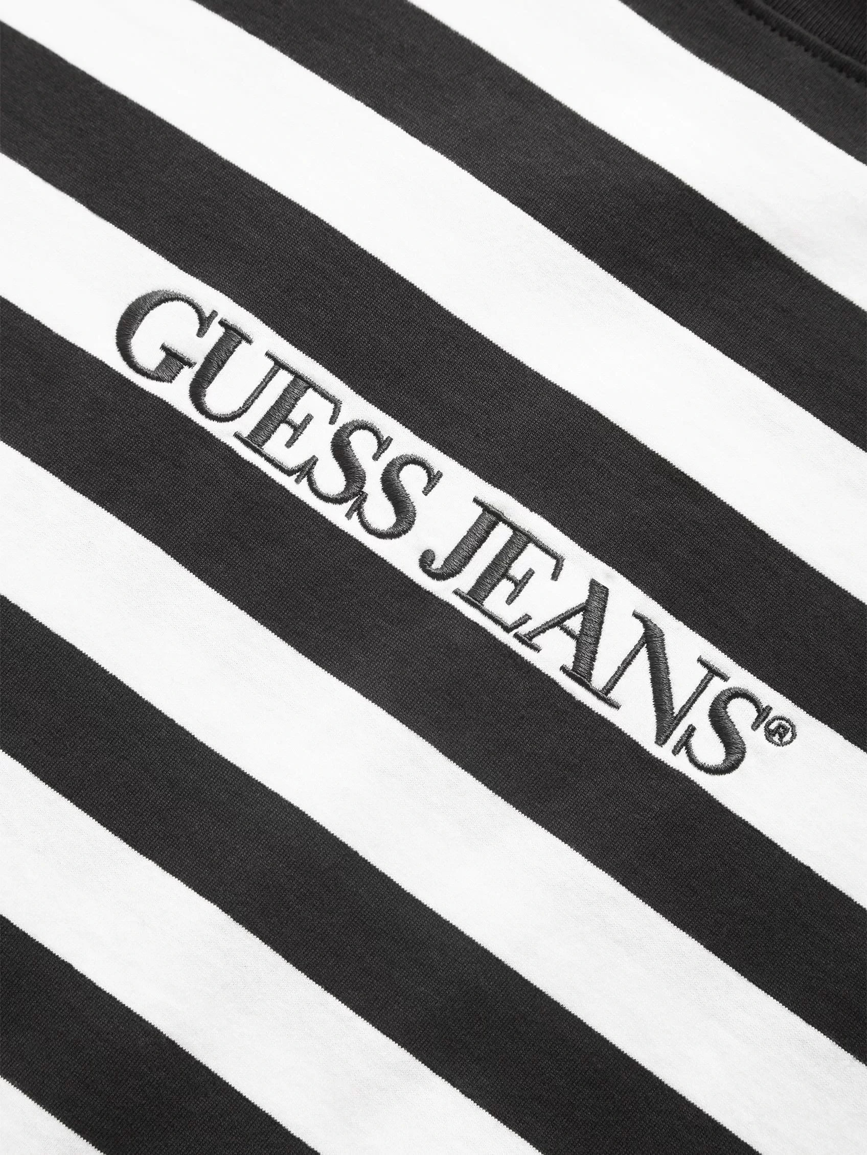 Guess Jeans GJ SS CN REG STRIPED YD TEE Erkek Çok Renkli T-shirt M4YI84K9XF1-S052