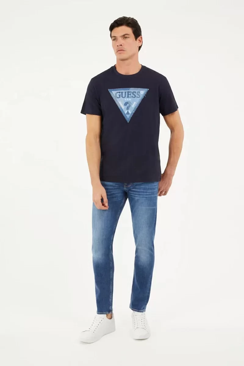Guess FINNLEY Erkek Mavi Jeans M4BAS2D5GQ1-EL1T