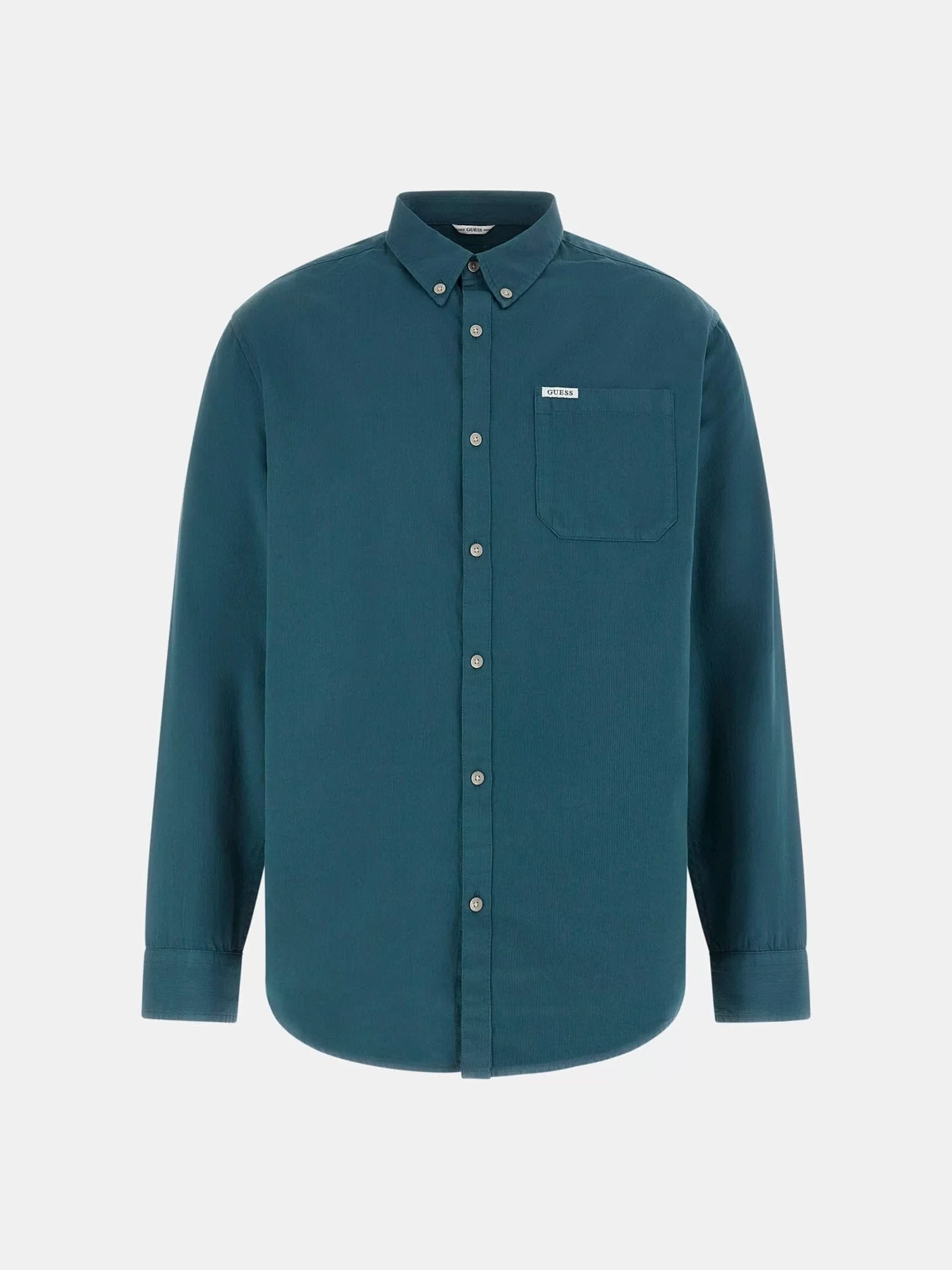 Guess LS COLLINS SHIRT Erkek Mavi Gömlek M5RH06WGXB1-A70L