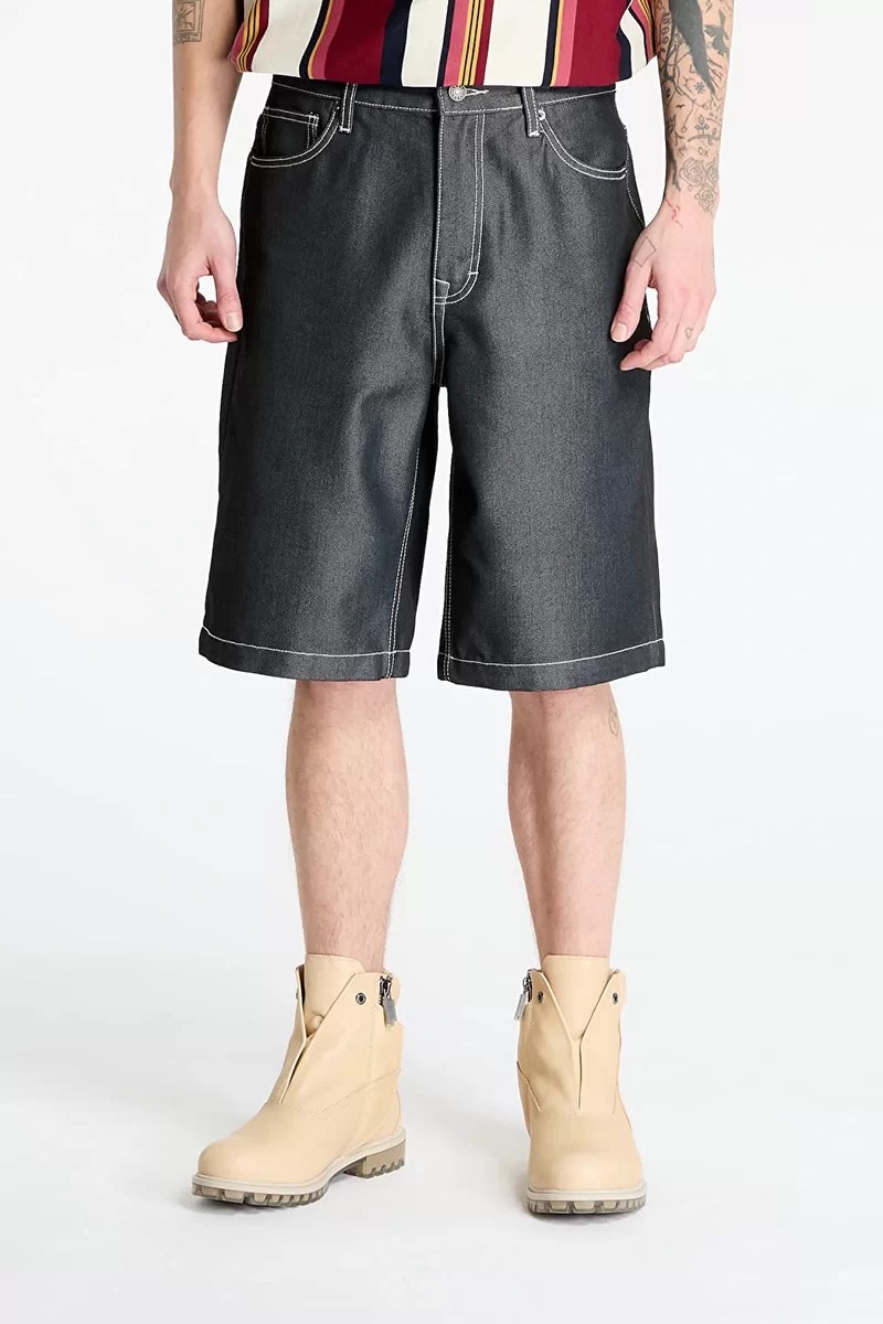 Guess GO BAGGY DENIM SHORT Erkek Gri Şort M5GD52D5L3A-GOM6