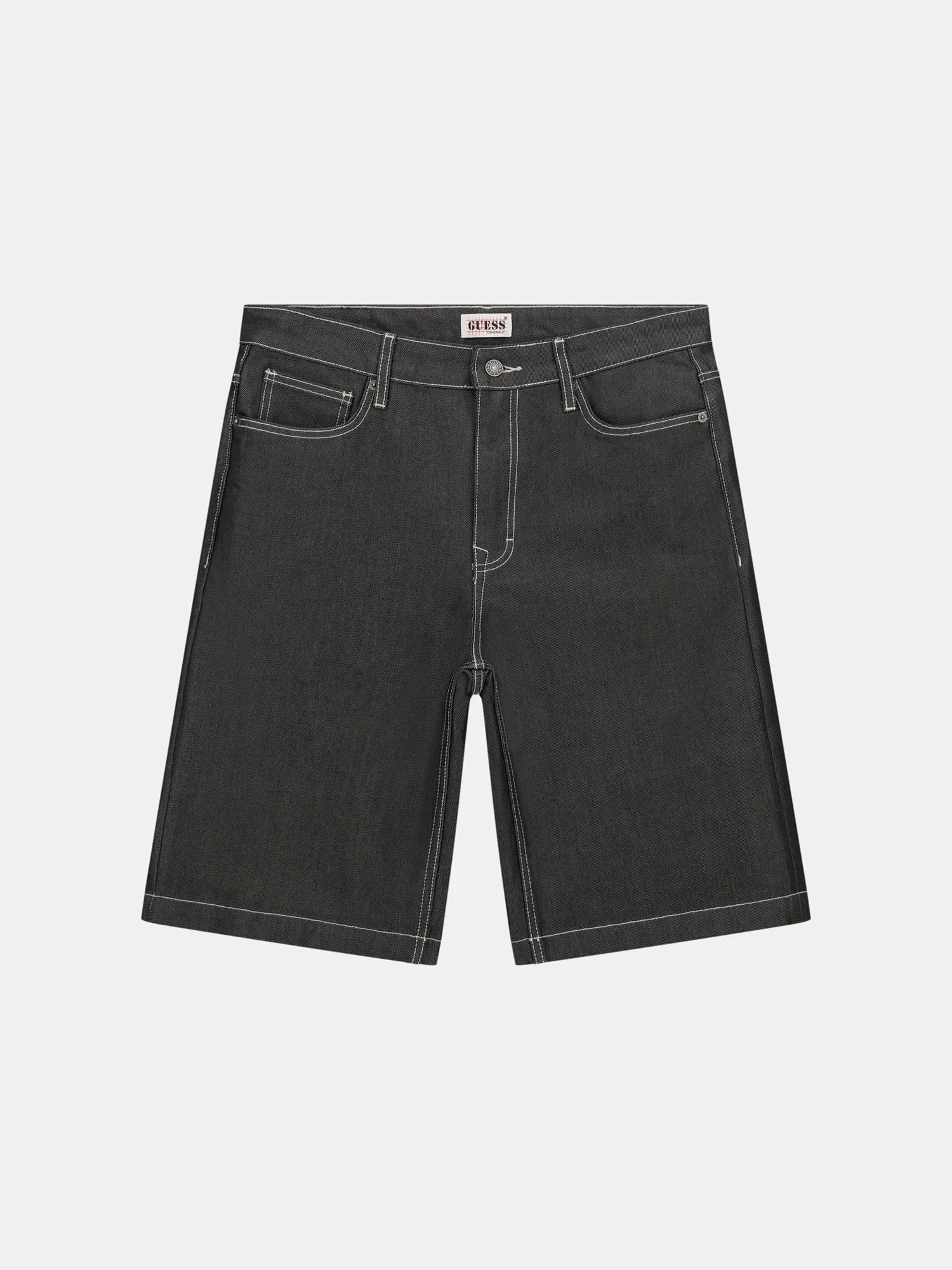 Guess GO BAGGY DENIM SHORT Erkek Gri Şort M5GD52D5L3A-GOM6