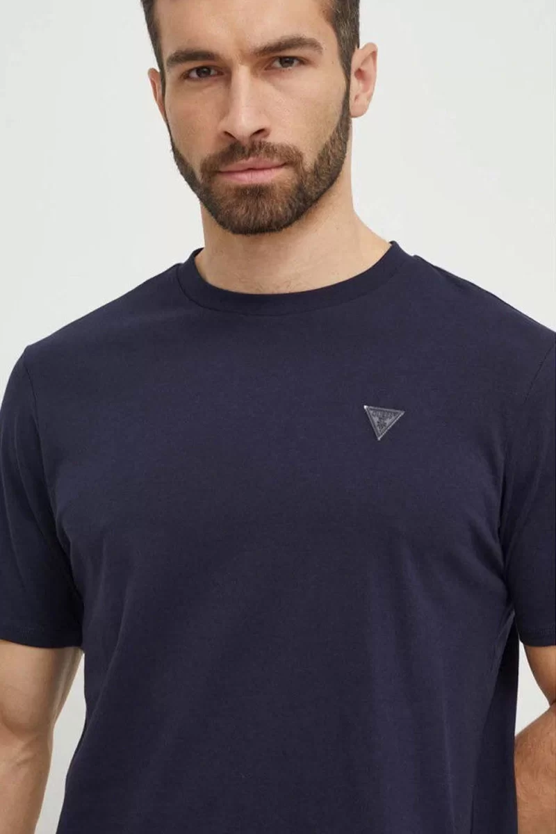 Guess Ss Cn Basıc Tee Erkek Lacivert T-Shirt F3GI00K8HM0-G7V2
