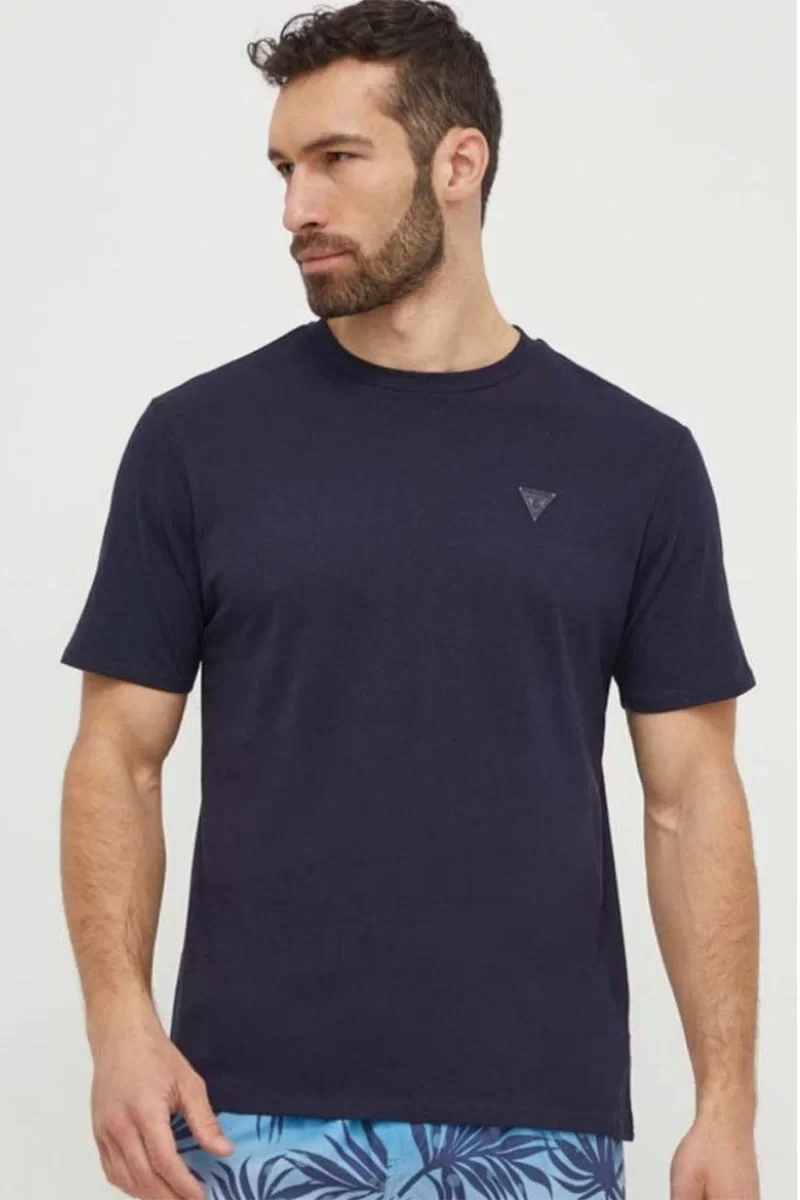 Guess Ss Cn Basıc Tee Erkek Lacivert T-Shirt F3GI00K8HM0-G7V2