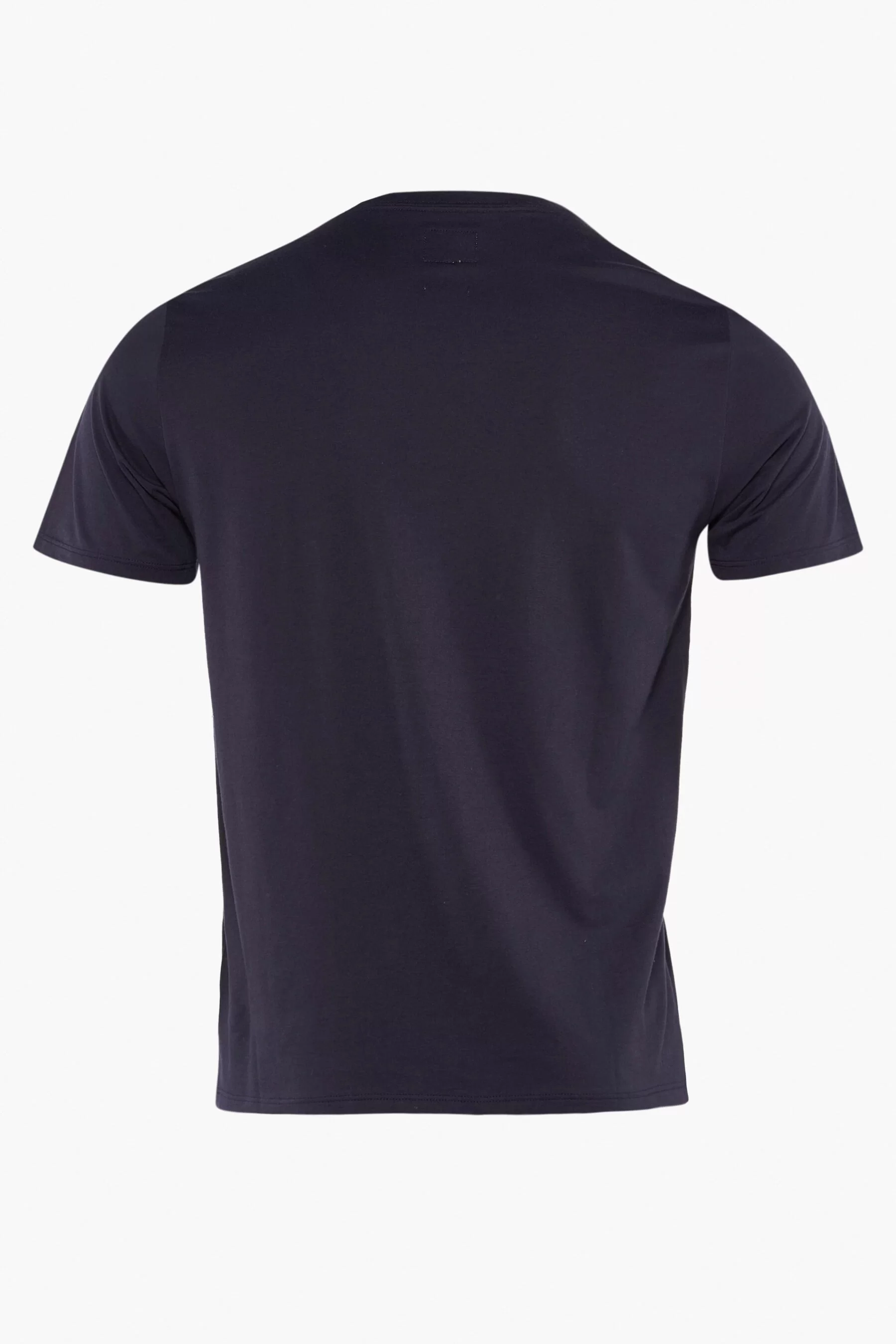 Guess SS GUESS EMB PIMA CREW Erkek Lacivert T-shirt M4GP39K7HD0-G7V2