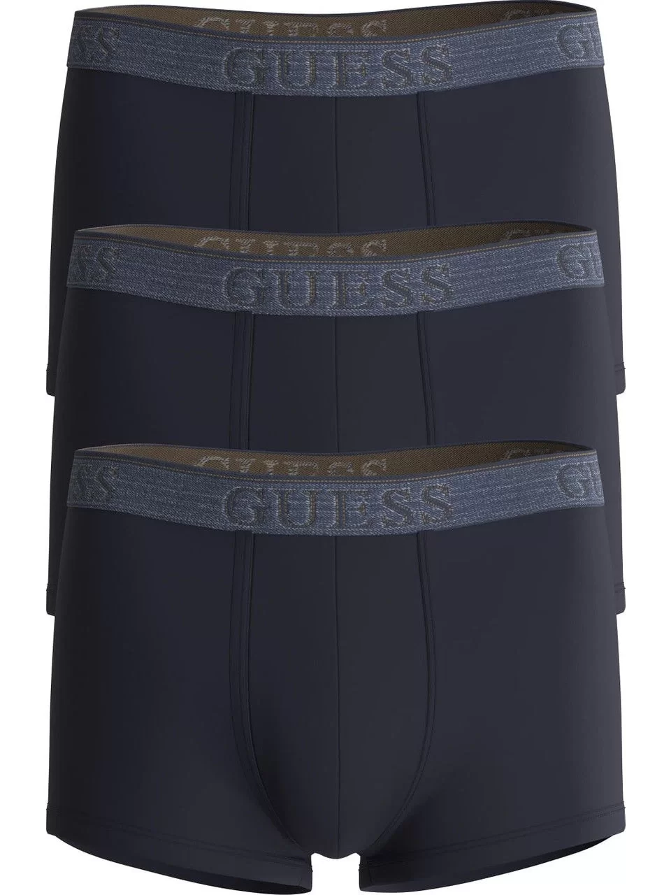 Guess JOE BOXER TRUNK 3 PACK Erkek Lacivert Boxer U4RG33K6YW0-G7V2