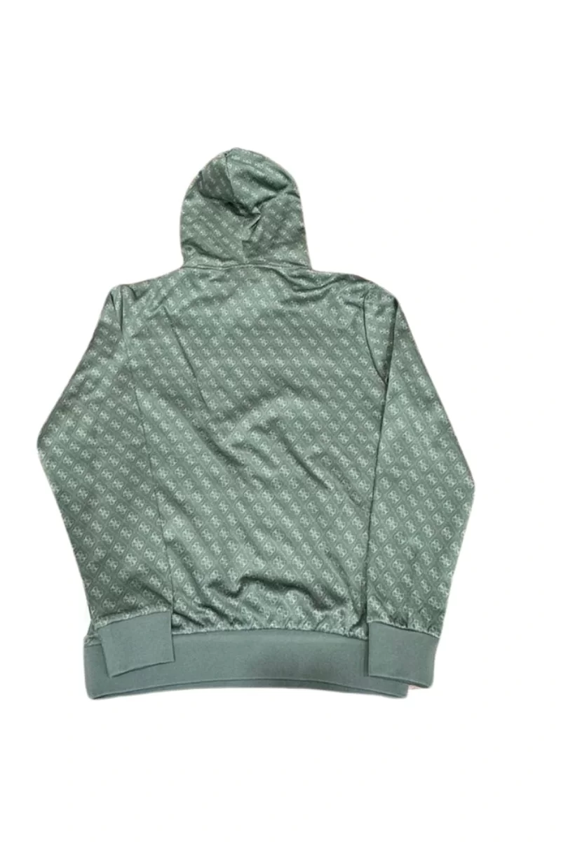 Guess New Korbın Hoodıe Sweatshırt Erkek Gri Sweatshirt Z4BQ30FL04Q-P8FI