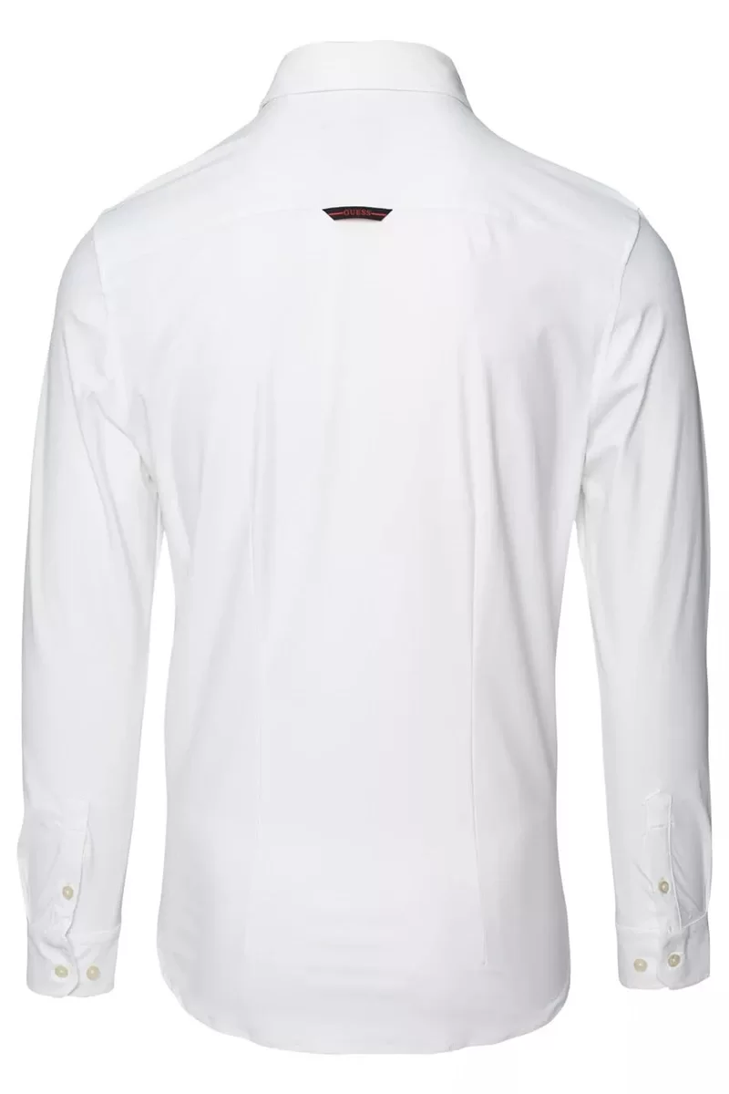 Guess LS SUNSET TECH SHIRT Erkek Beyaz Gömlek M3YH34WFKM0-G011