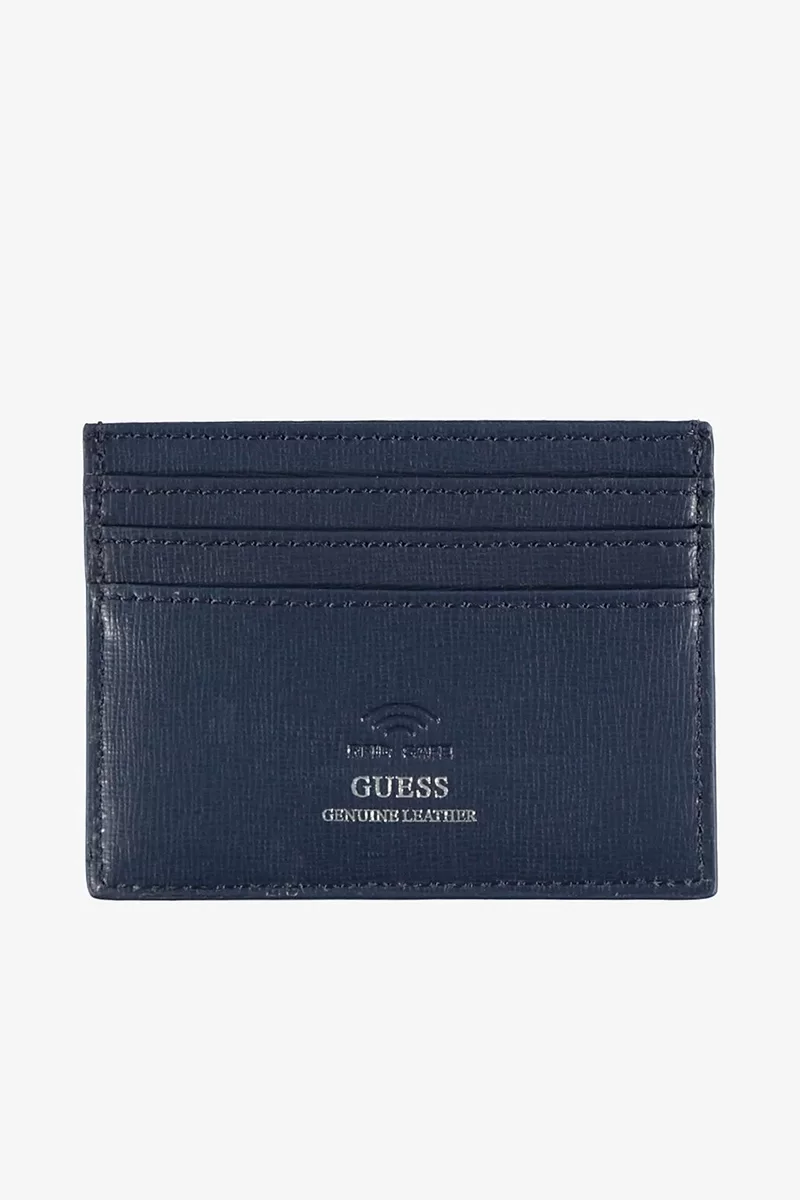 Guess MADRID CARD CASE Erkek Mavi Cüzdan SMCSLELEA25-BLU