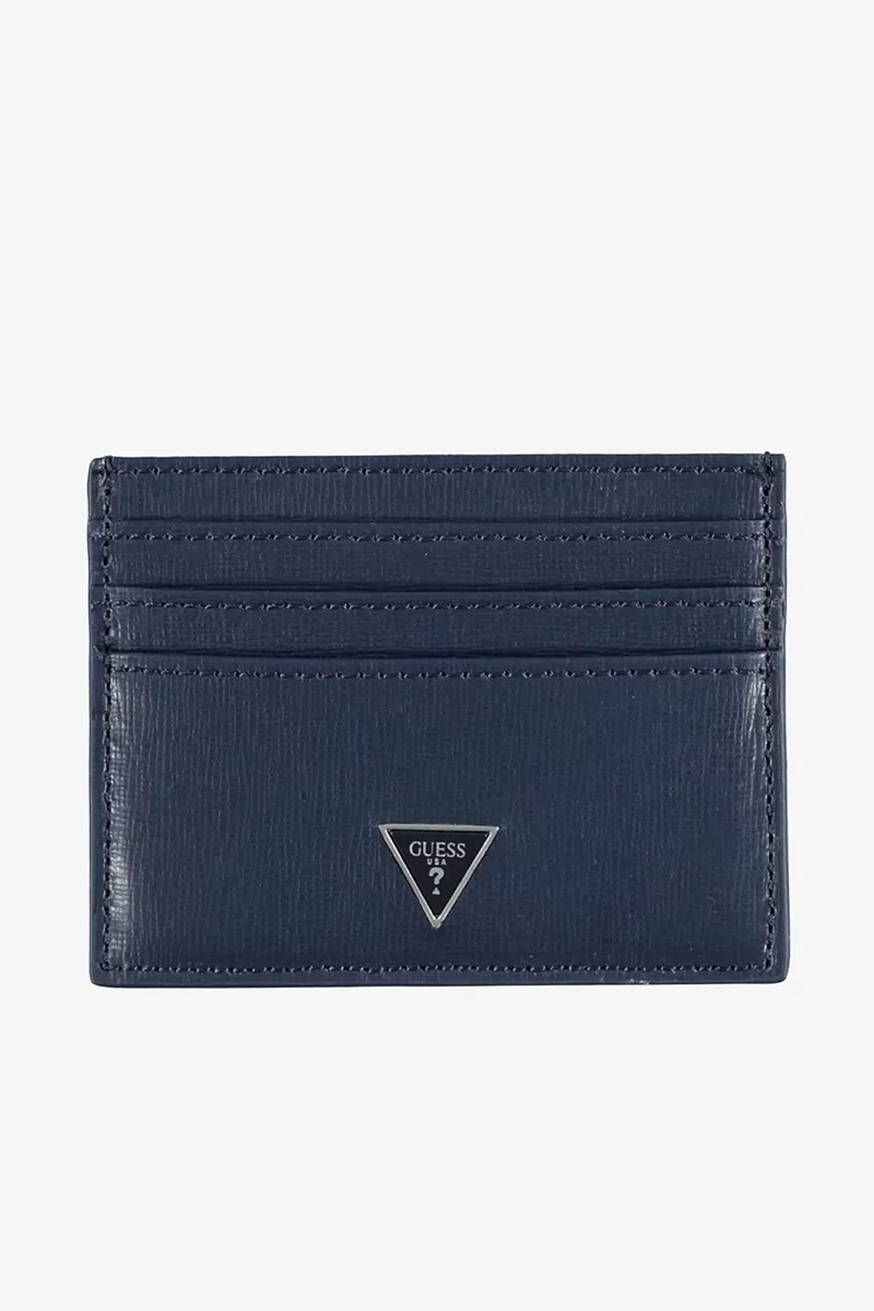 Guess MADRID CARD CASE Erkek Mavi Cüzdan SMCSLELEA25-BLU