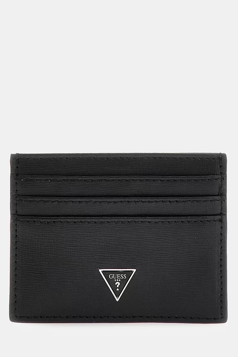 Guess MADRID CARD CASE Erkek Siyah Kartlık SMCSLELEA25-BLA