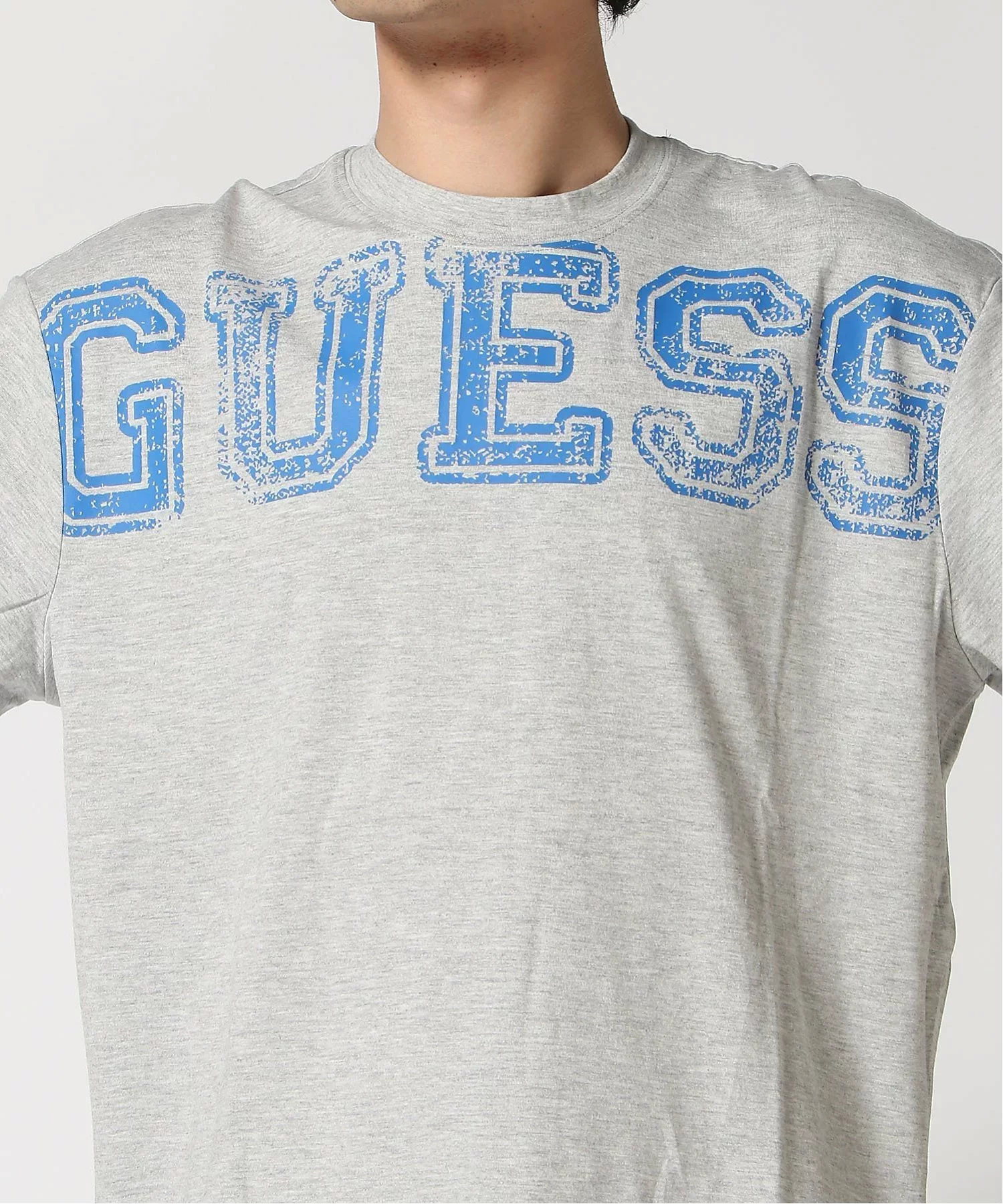 Guess Bugler Cn T-Shırt Erkek Gri T-Shirt Z5GI15I3Z14-H9C9