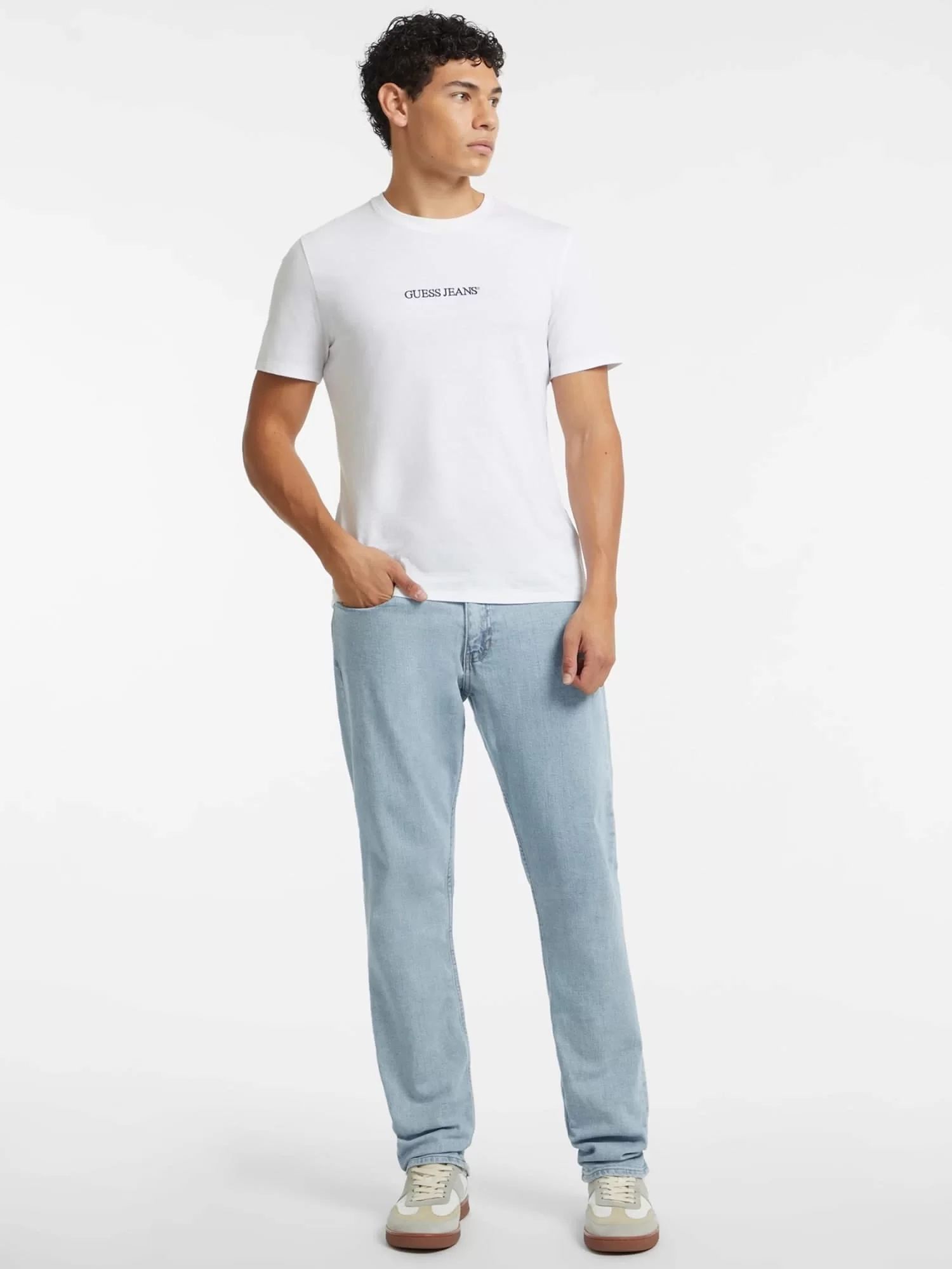 Guess Jeans GJ G14 SLIM Erkek Mavi Jeans M4YA1CD5DM1-VAR4