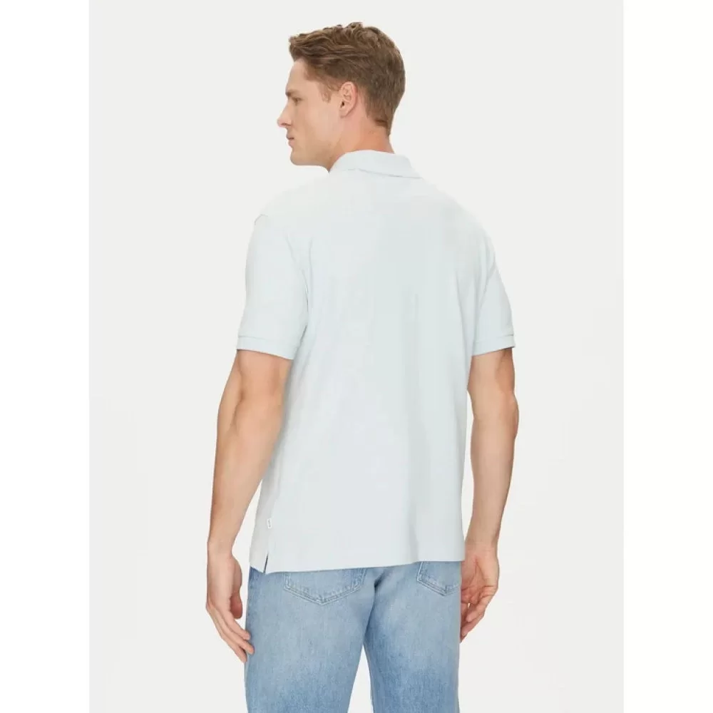 Guess Jeans GJ SS EMBRO LOGO POLO Erkek Mavi T-shirt M4BP29KCJV1-G7O7