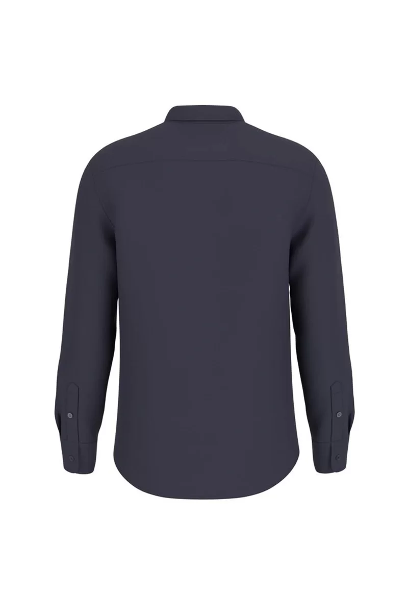 Guess LS NAPA LINEN SHIRT Erkek Mavi Gömlek M5GH73WH3J0-F73J