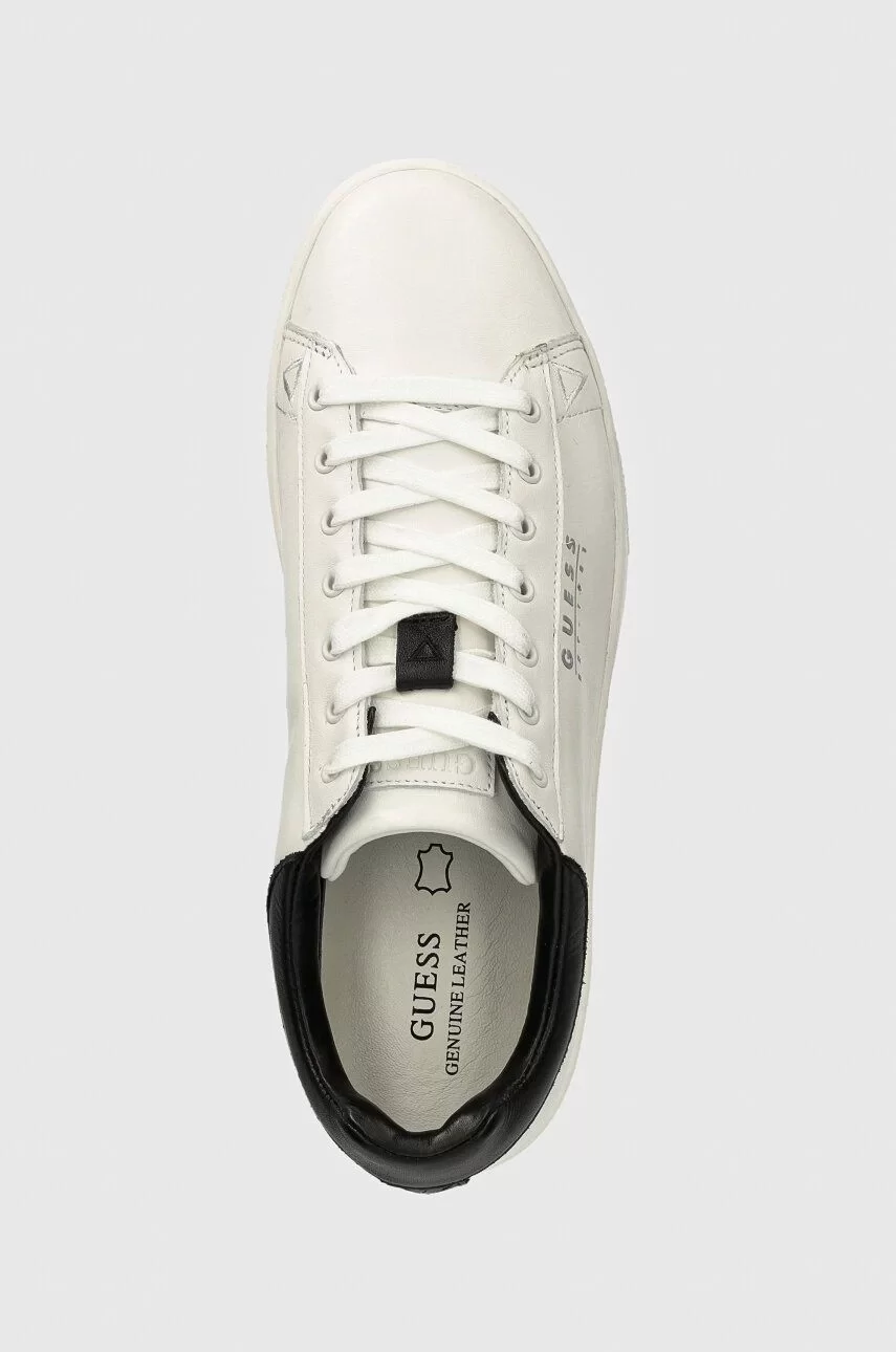 Guess Nola Erkek Siyah/Beyaz Sneaker FMTNOLFAB12-OFBLA