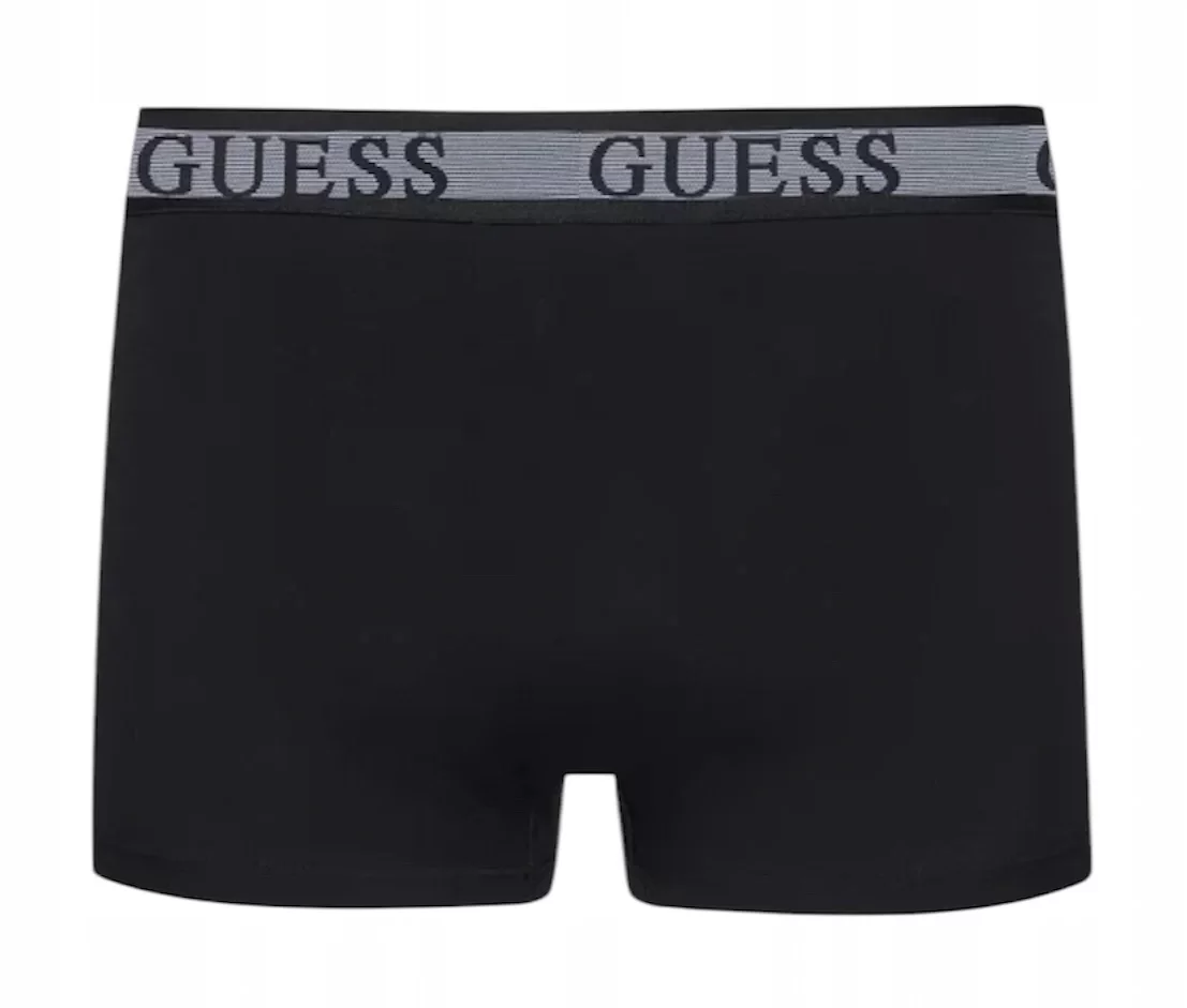 Guess JOE BOXER TRUNK 3 PACK Erkek Siyah Boxer U5GG03K6YW1-JBLK