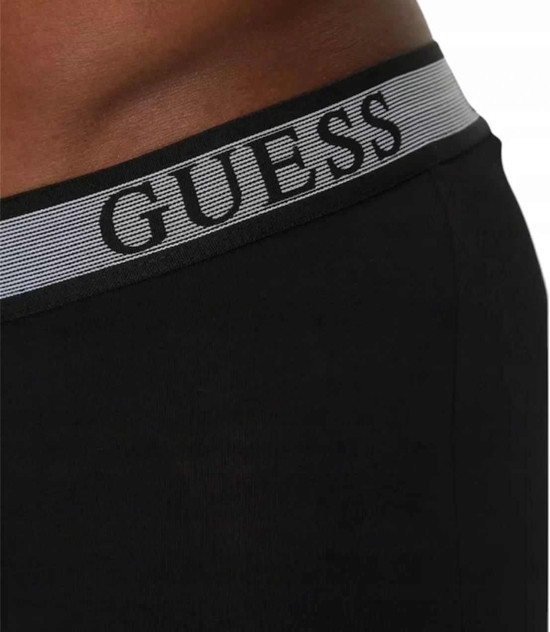 Guess JOE BOXER TRUNK 3 PACK Erkek Siyah Boxer U5GG03K6YW1-JBLK