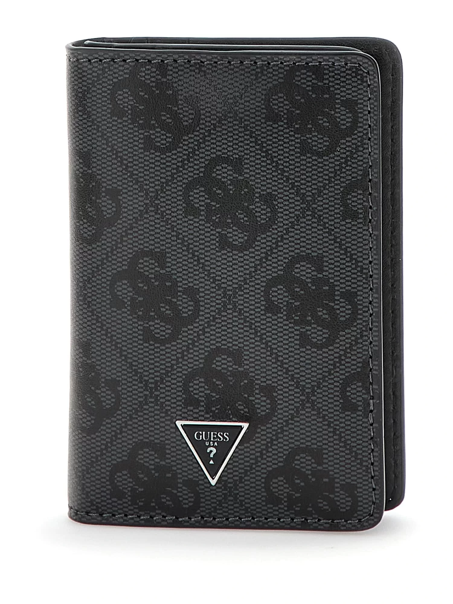 Guess Madrıd Flat Card Holder W Flap Erkek Siyah Cüzdan SMMALLLEA21-BLA