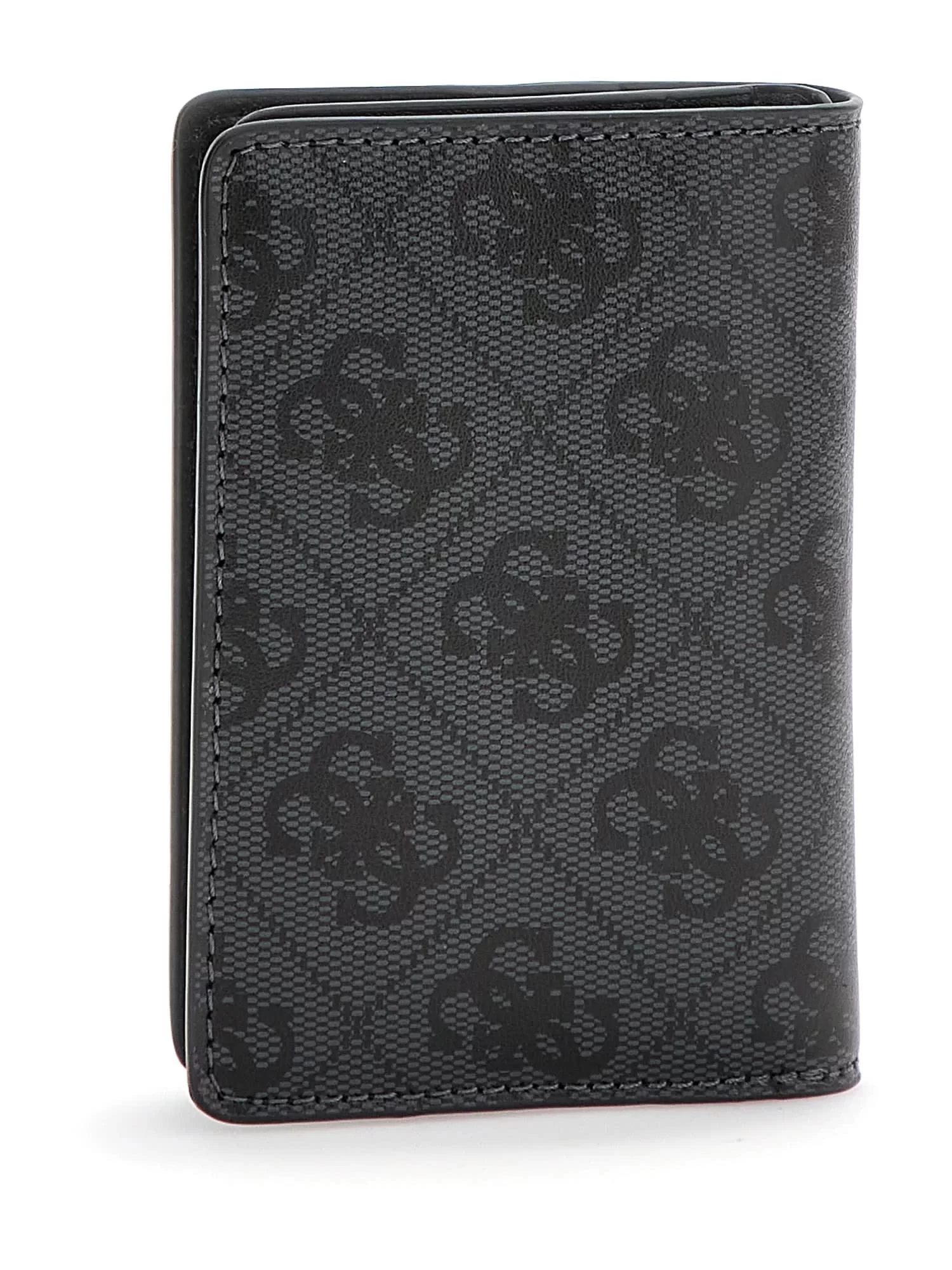 Guess Madrıd Flat Card Holder W Flap Erkek Siyah Cüzdan SMMALLLEA21-BLA