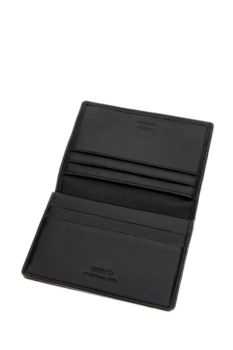 Guess MADRID FLT CARD HOLDER W FLAP Erkek Siyah Kartlık SMMADLLEA21-BLA
