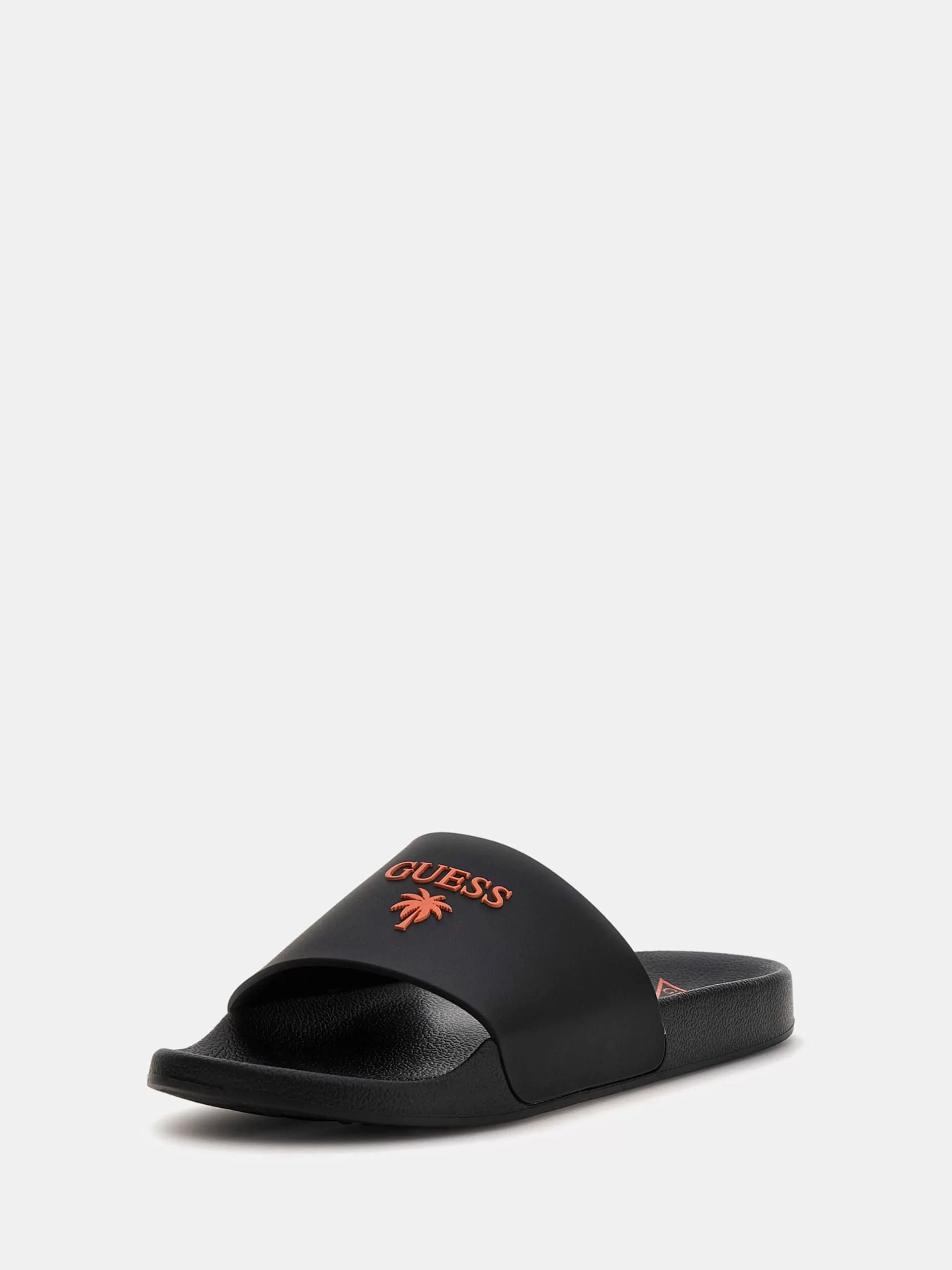 Guess SLIDES PALMA Erkek Siyah Terlik F5GZ05BB00F-JBLK
