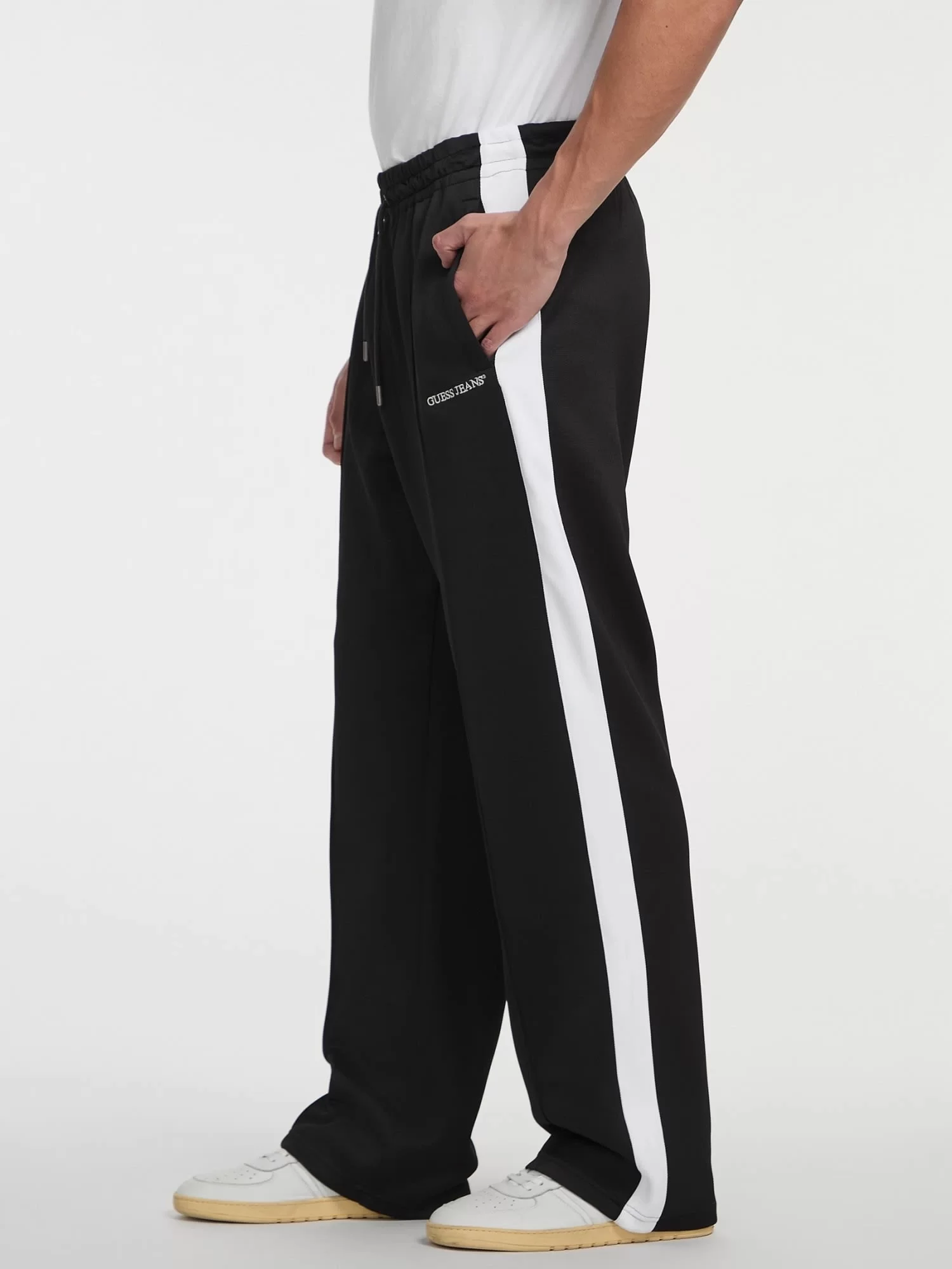 Guess jeans Gj Trıcot Track Pant Erkek Siyah Eşofman Altı M5GB58KB212-JBLK