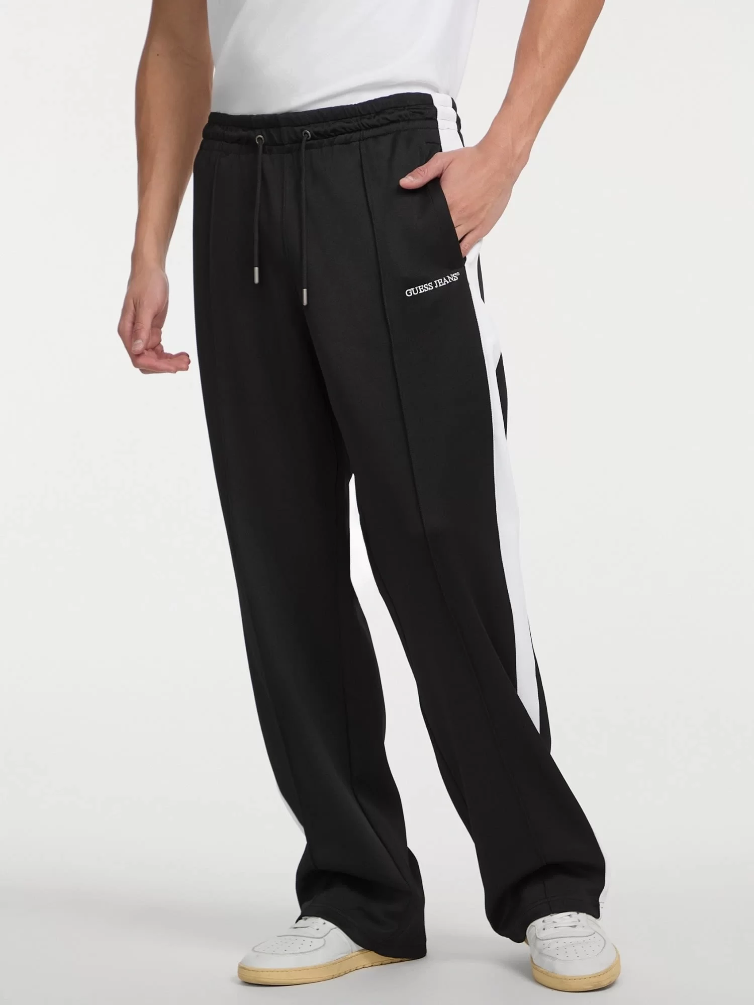 Guess jeans Gj Trıcot Track Pant Erkek Siyah Eşofman Altı M5GB58KB212-JBLK