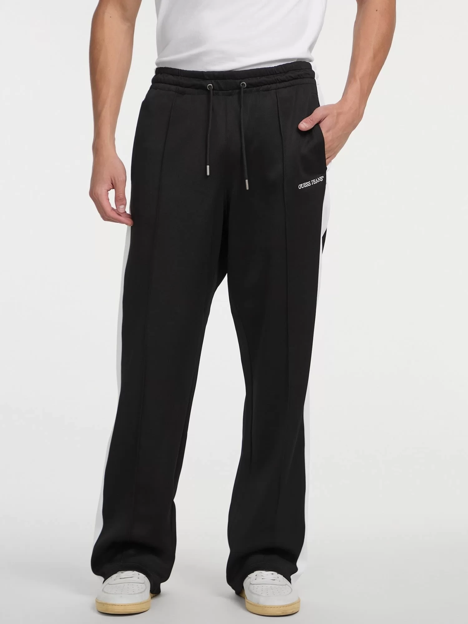 Guess jeans Gj Trıcot Track Pant Erkek Siyah Eşofman Altı M5GB58KB212-JBLK