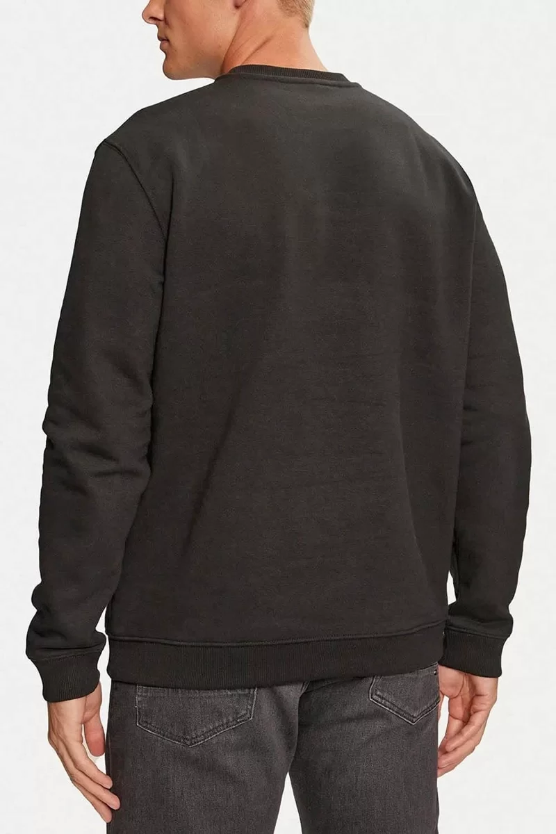 Guess KEID CN SWEATSHIRT Erkek Siyah Sweatshirt Z4BQ18KCEA0-JBLK