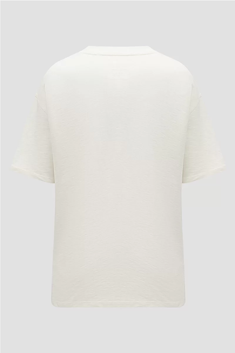 Guess DALIM CN T-SHIRT Erkek Beyaz T-shirt Z4BI00KCE21-G018