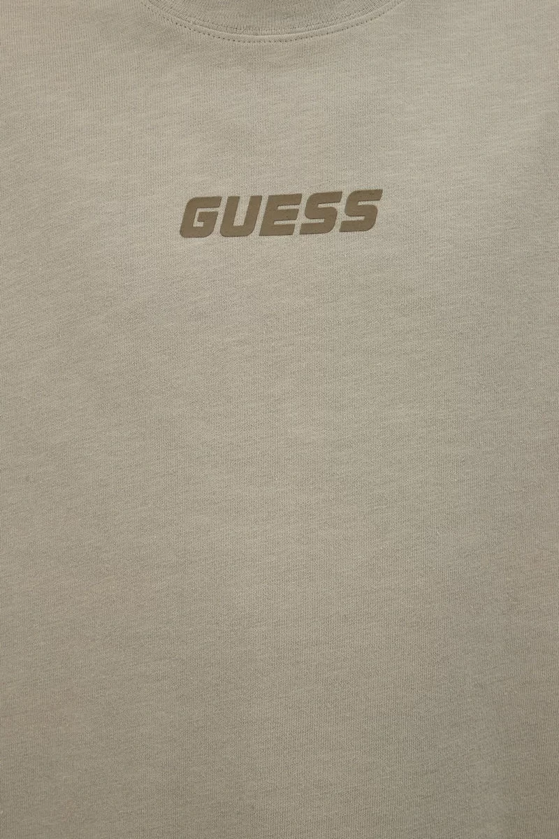 Guess DALIM CN T-SHIRT Erkek Gri T-shirt Z4BI00KCE21-G855
