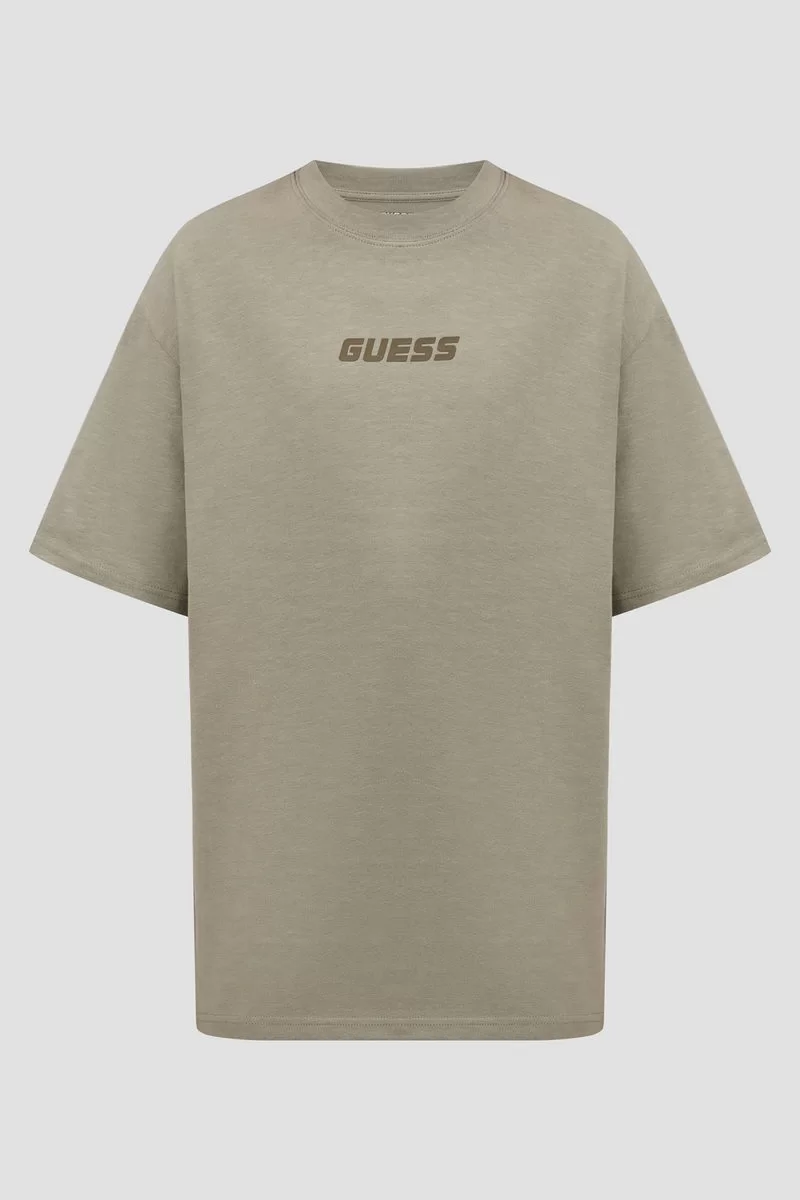 Guess DALIM CN T-SHIRT Erkek Gri T-shirt Z4BI00KCE21-G855