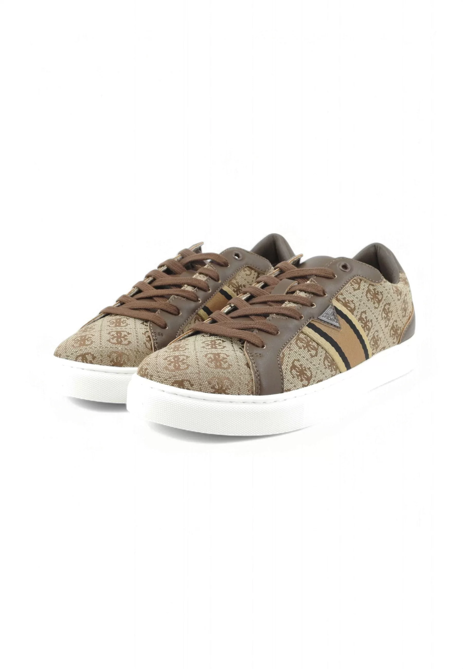 Guess Todı Iı Erkek Bej/Kahverengi Sneaker FMPTIIFAB12-BEIBR