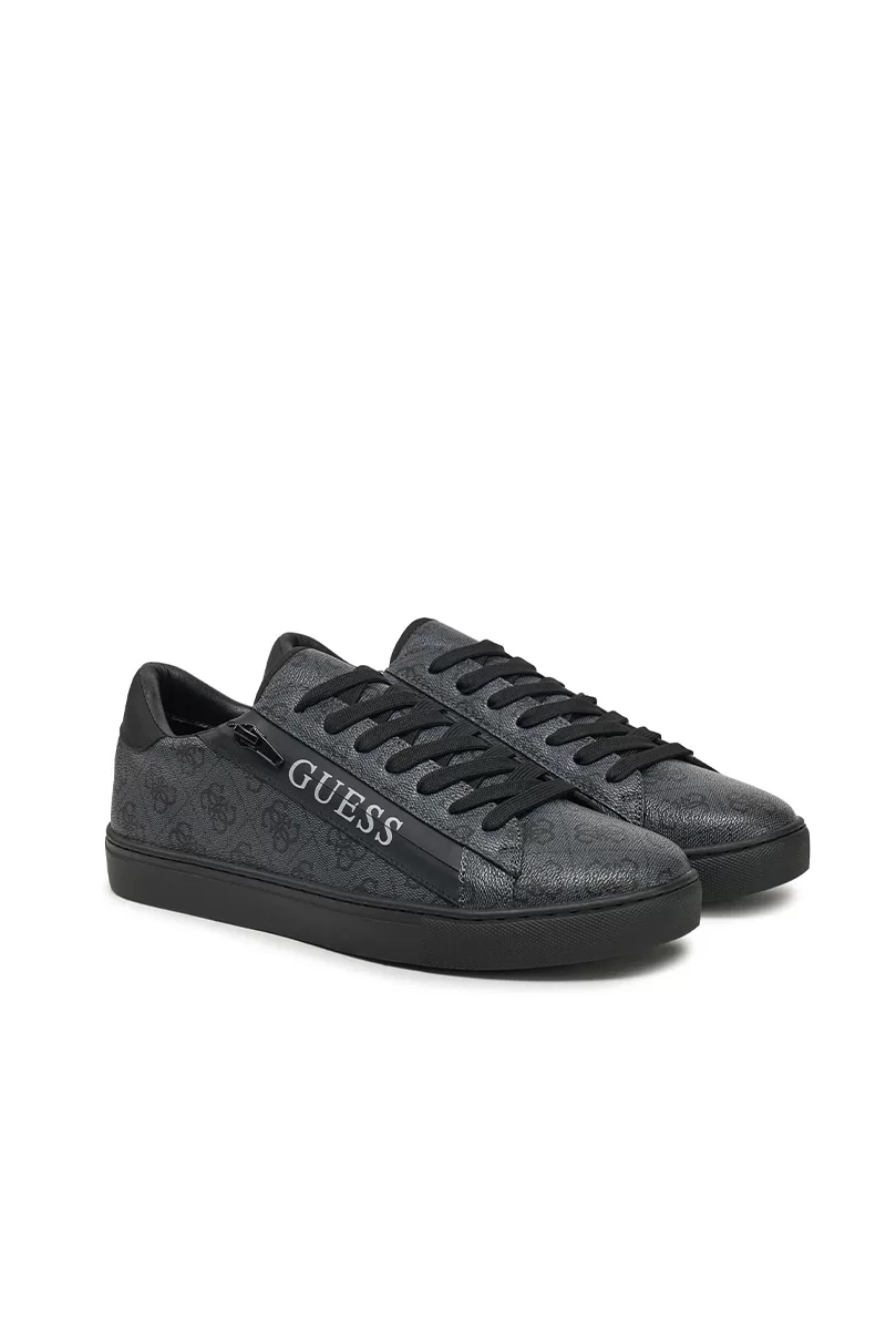 Guess Todı Iık Erkek Siyah Sneaker FMJTIKFAL12-BLACK