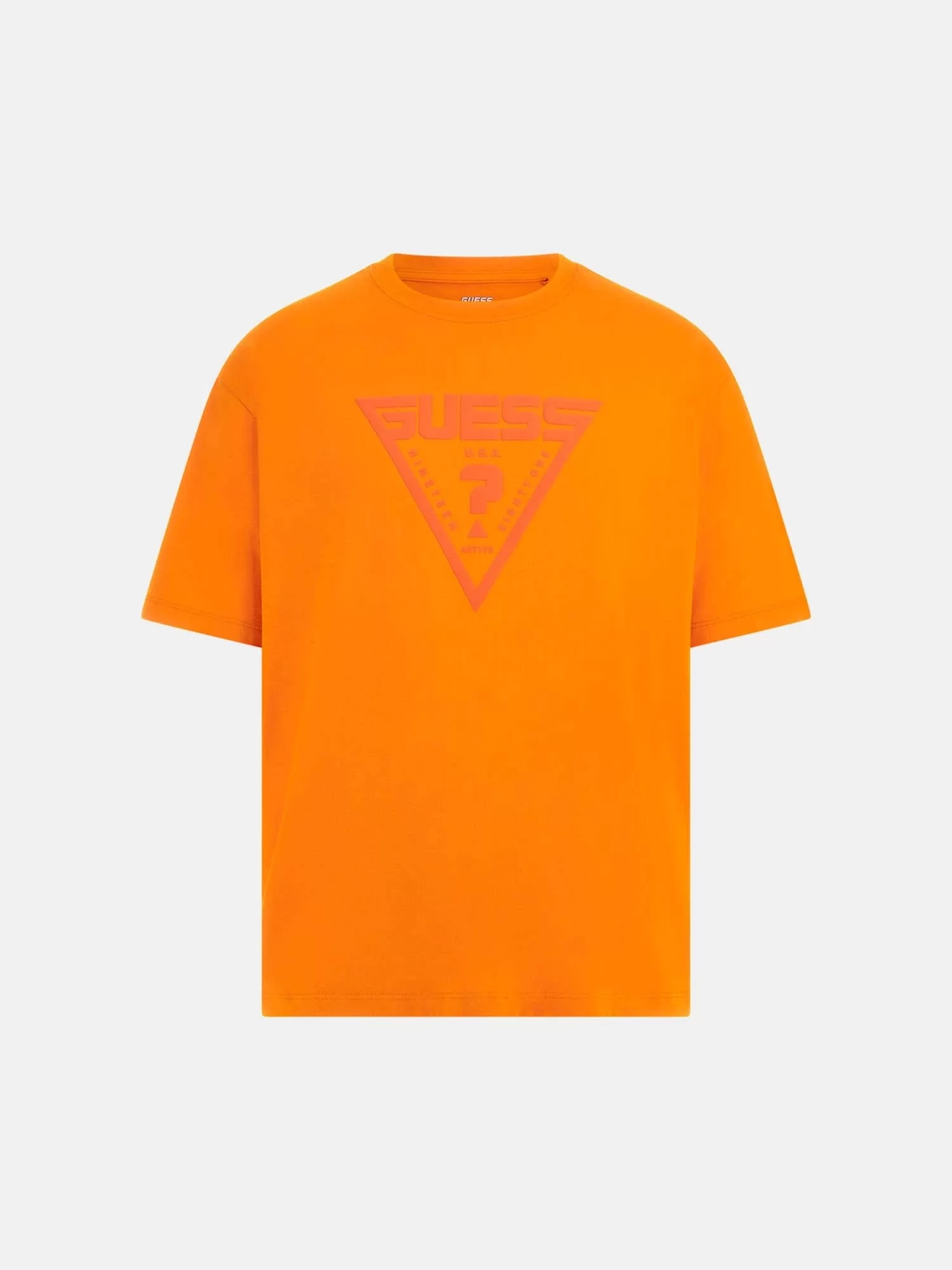 Guess Azha Cn Over T-Shırt Erkek Turuncu T-Shirt Z4BI02I3Z14-G3I2