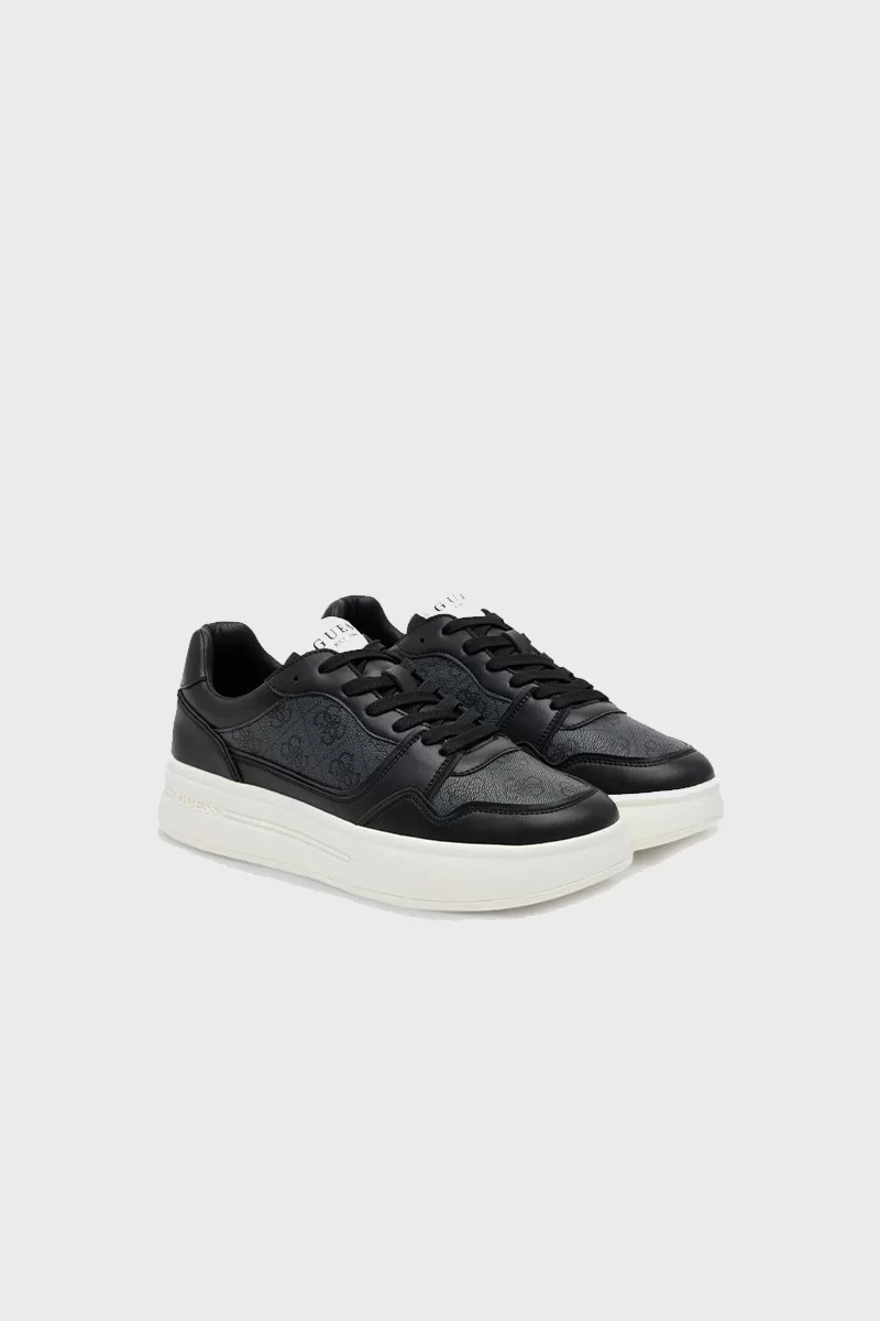 Guess WINNO II Erkek Siyah Sneaker FMJWIILEA12-BLACK