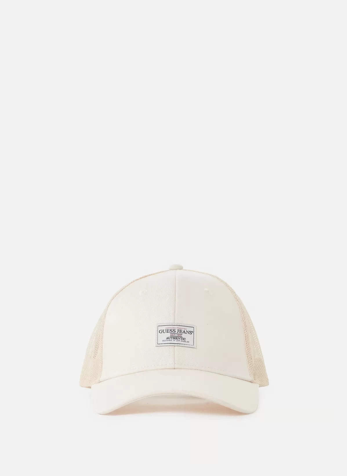 Guess Jeans GJ VINTAGE TRUCKER Erkek Krem Şapka M5GZ05WF8V1-G053