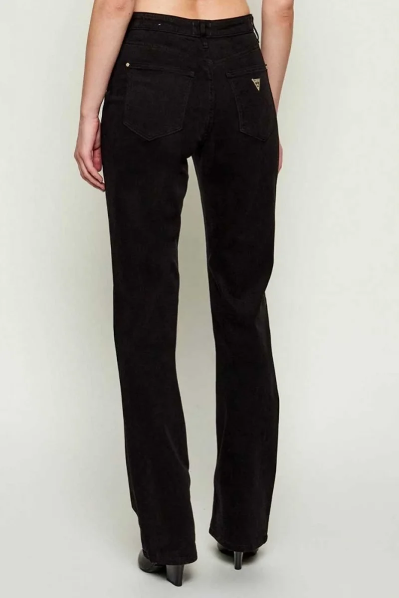 Guess Euphoria Kadın Siyah Modal Karışımlı Regular Fit Pantolon W5BA33WFQYB-JBLK