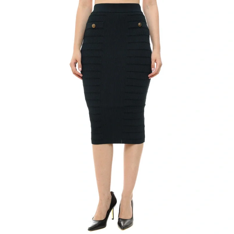 Guess Evangeline Kadın Çok Renkli Kalem Triko Etek W5YD66Z0130-A807