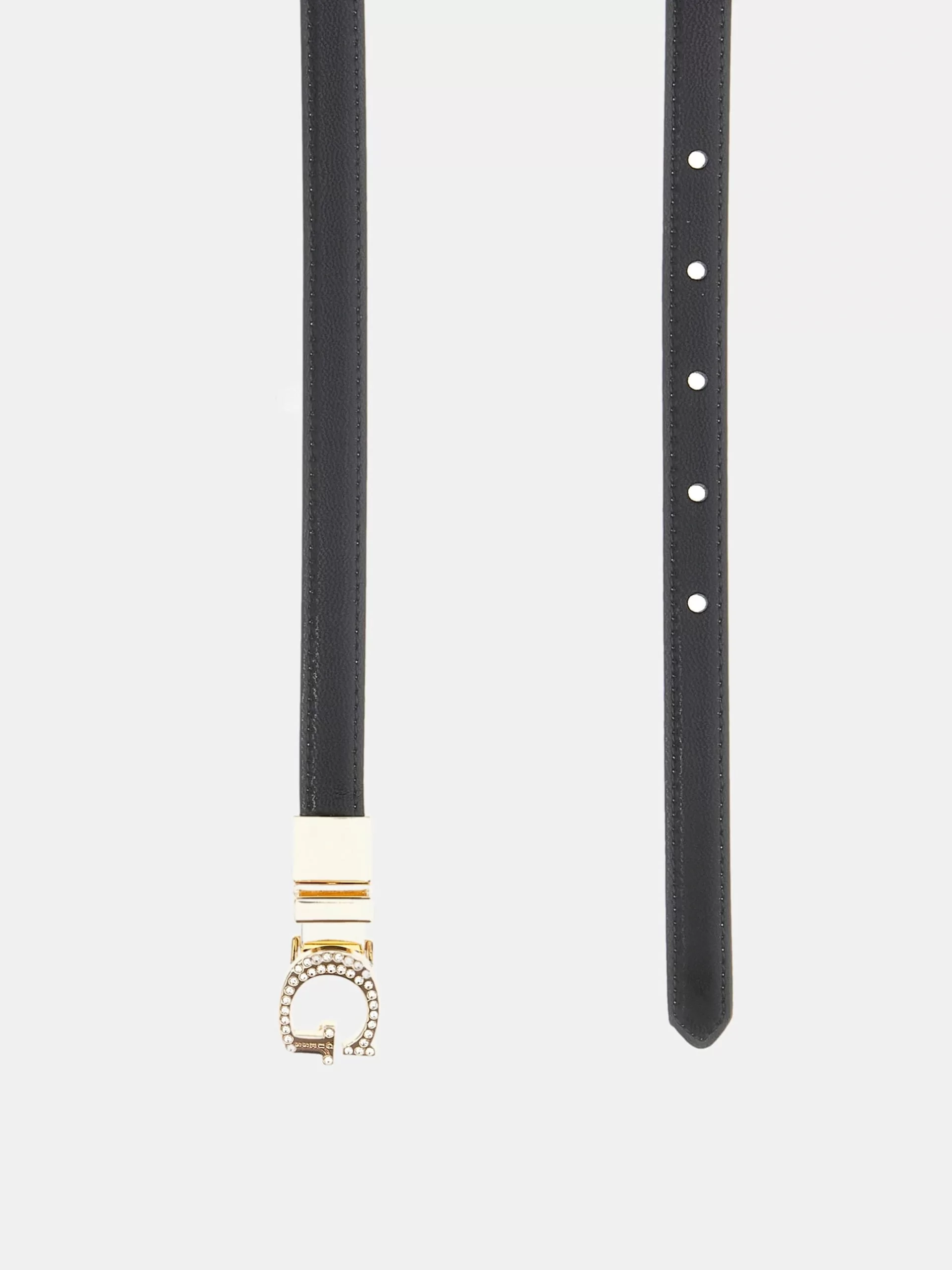 Guess Everlee Kadın Siyah Ayarlanabilir Çift Taraflı Kemer BW9242P5315-BLA
