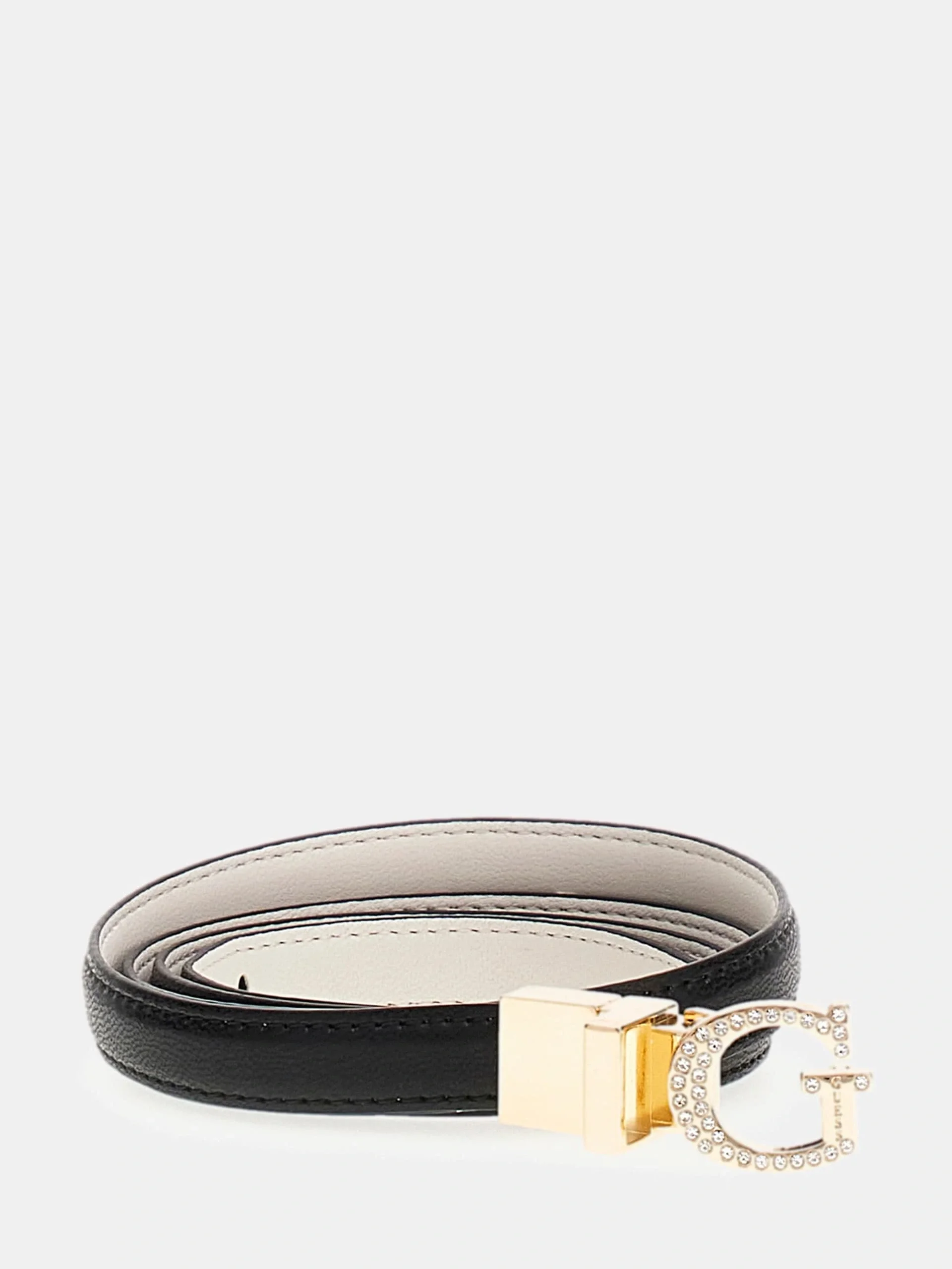 Guess Everlee Kadın Siyah Ayarlanabilir Çift Taraflı Kemer BW9242P5315-BLA