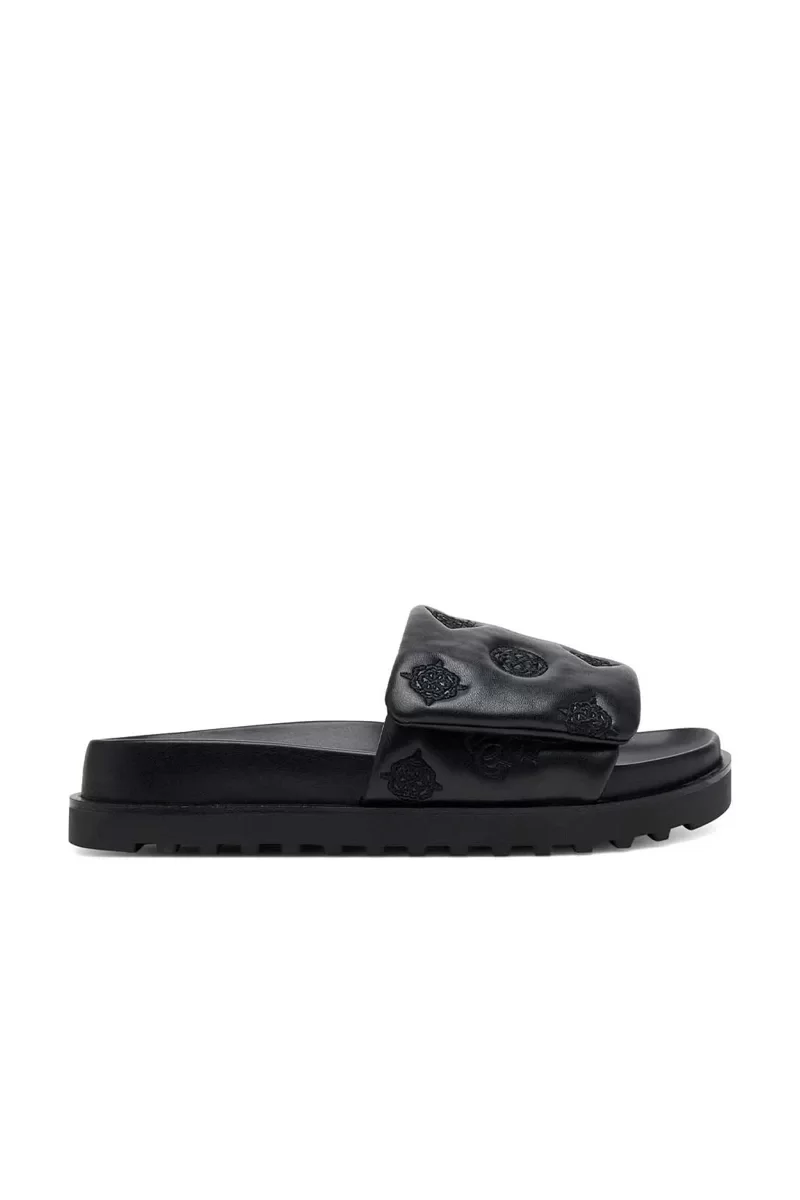 Guess FABIO2 Kadın Siyah Terlik FLJFA2ELE19-BLACK