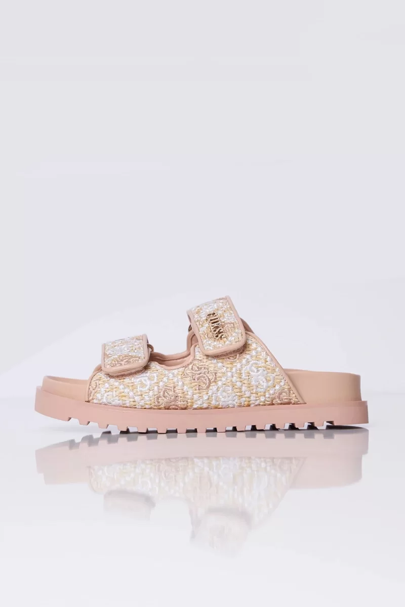 Guess FADELIZZ Kadın Krem Terlik FLJFZZFAB19-CREAM