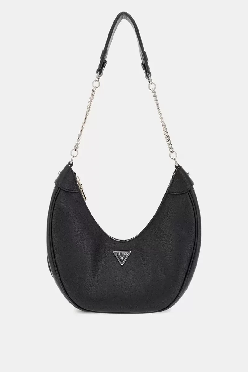 Guess Fedora Hobo Kadın Siyah Omuz Çantası HWBG9519010-BLA