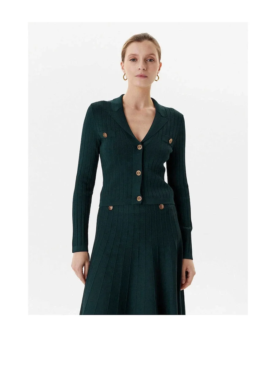 Guess Felicit Kadın Çok Renkli Triko Hırka W5YR11Z0130-A807