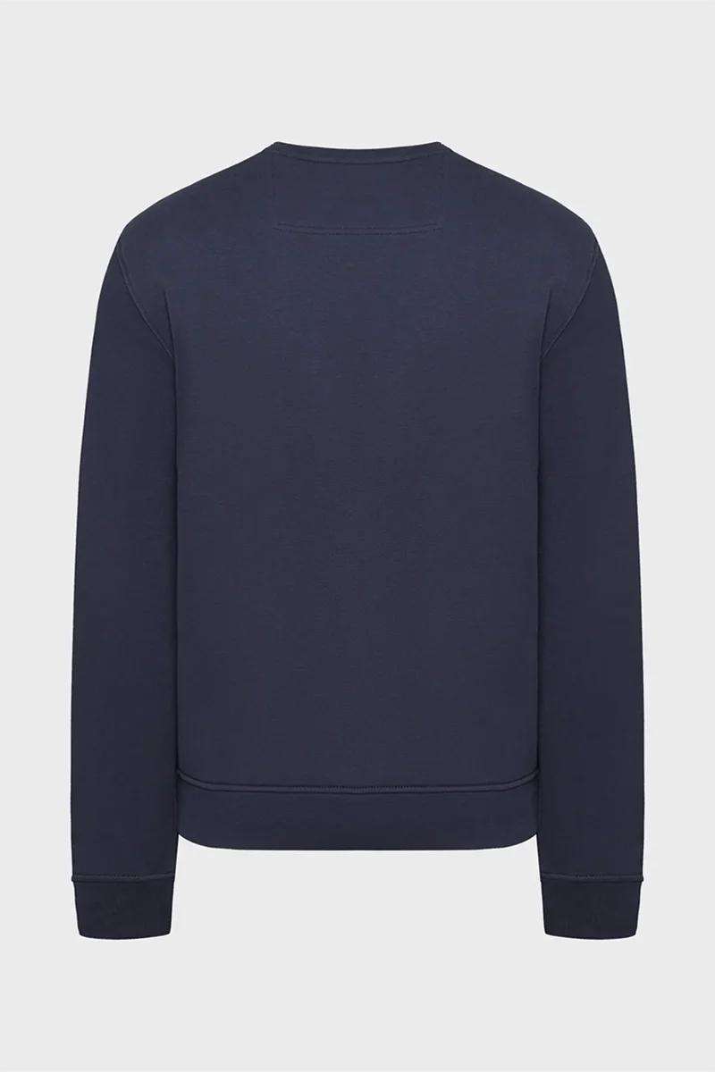 Guess Fleece Erkek Lacivert Sweatshirt M5BQ08K9Z21-G7V2